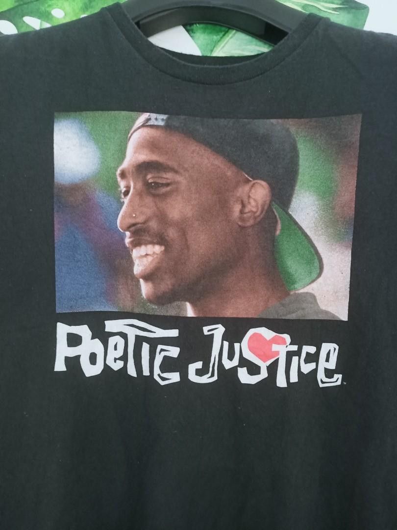 Rap Tees × Ripple Junction 2pac Shakur Poetic Justice 90s Columbia Pictures Film Shirt Size US M / EU 48-50 / 2 - 2 Thumbnail