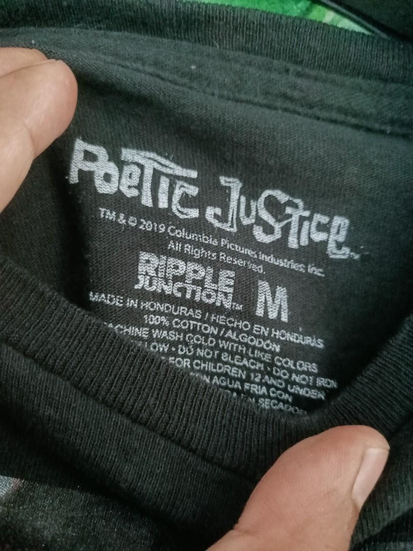 Rap Tees × Ripple Junction 2pac Shakur Poetic Justice 90s Columbia Pictures Film Shirt Size US M / EU 48-50 / 2 - 3 Thumbnail
