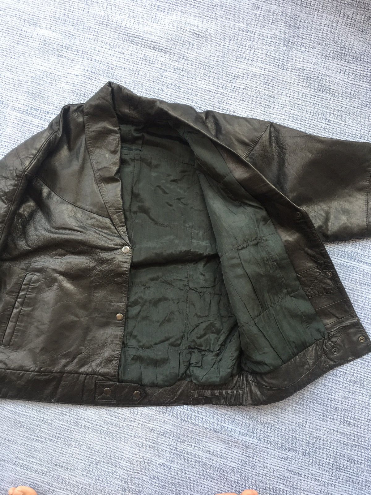 Vintage black leather jacket Size US M / EU 48-50 / 2 - 3 Thumbnail