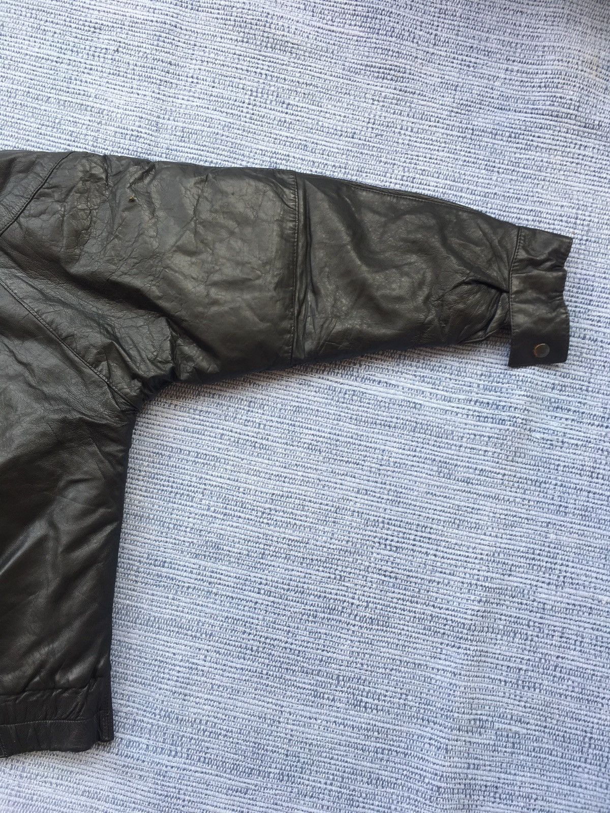 Vintage black leather jacket Size US M / EU 48-50 / 2 - 5 Thumbnail
