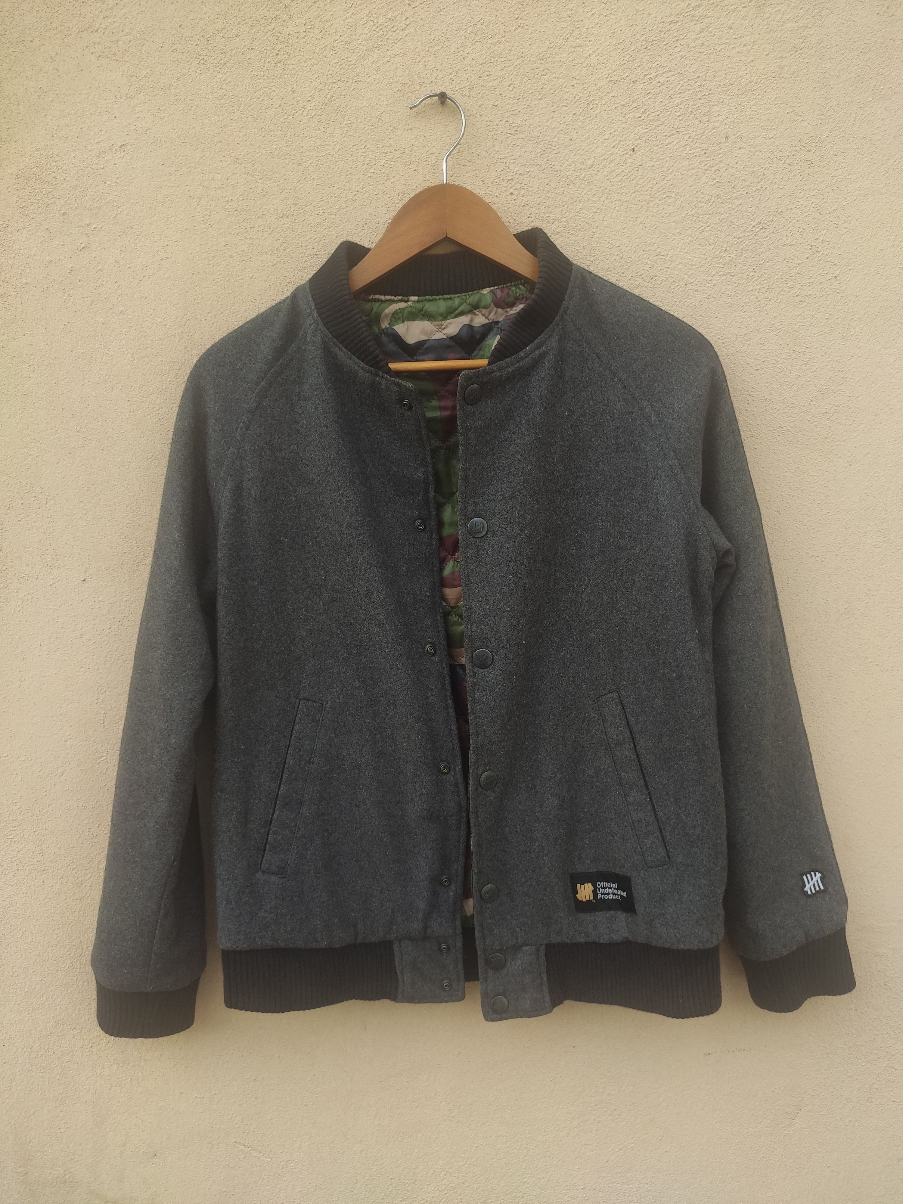 Undefeated Archives Reversible Undefeated Jacket wool Size US S / EU 44-46 / 1 - 3 Thumbnail