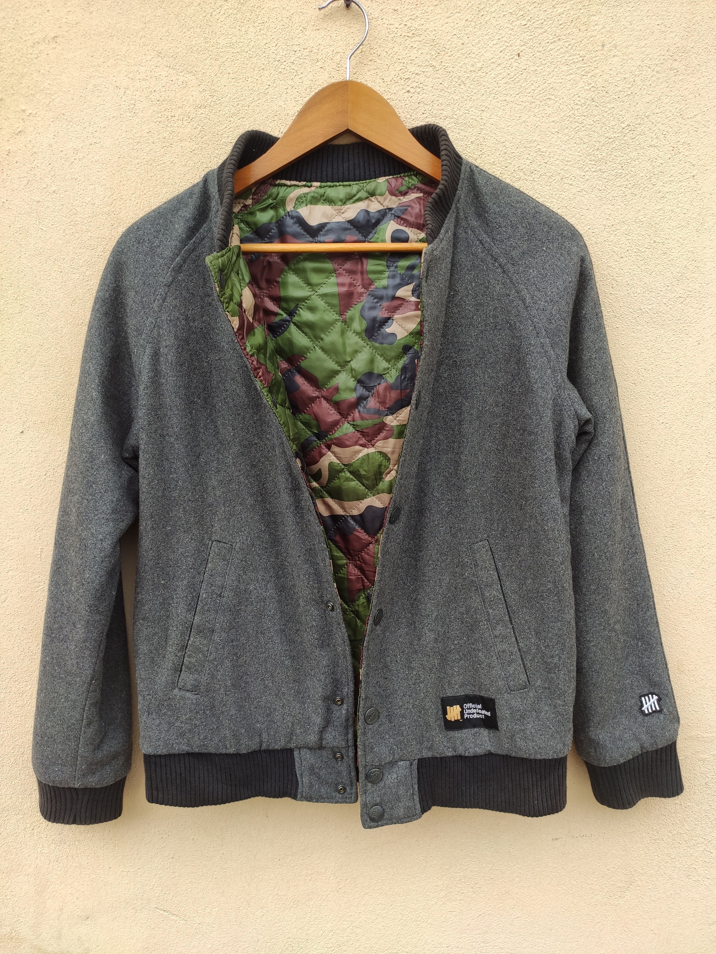 Undefeated Archives Reversible Undefeated Jacket wool Size US S / EU 44-46 / 1 - 1 Thumbnail