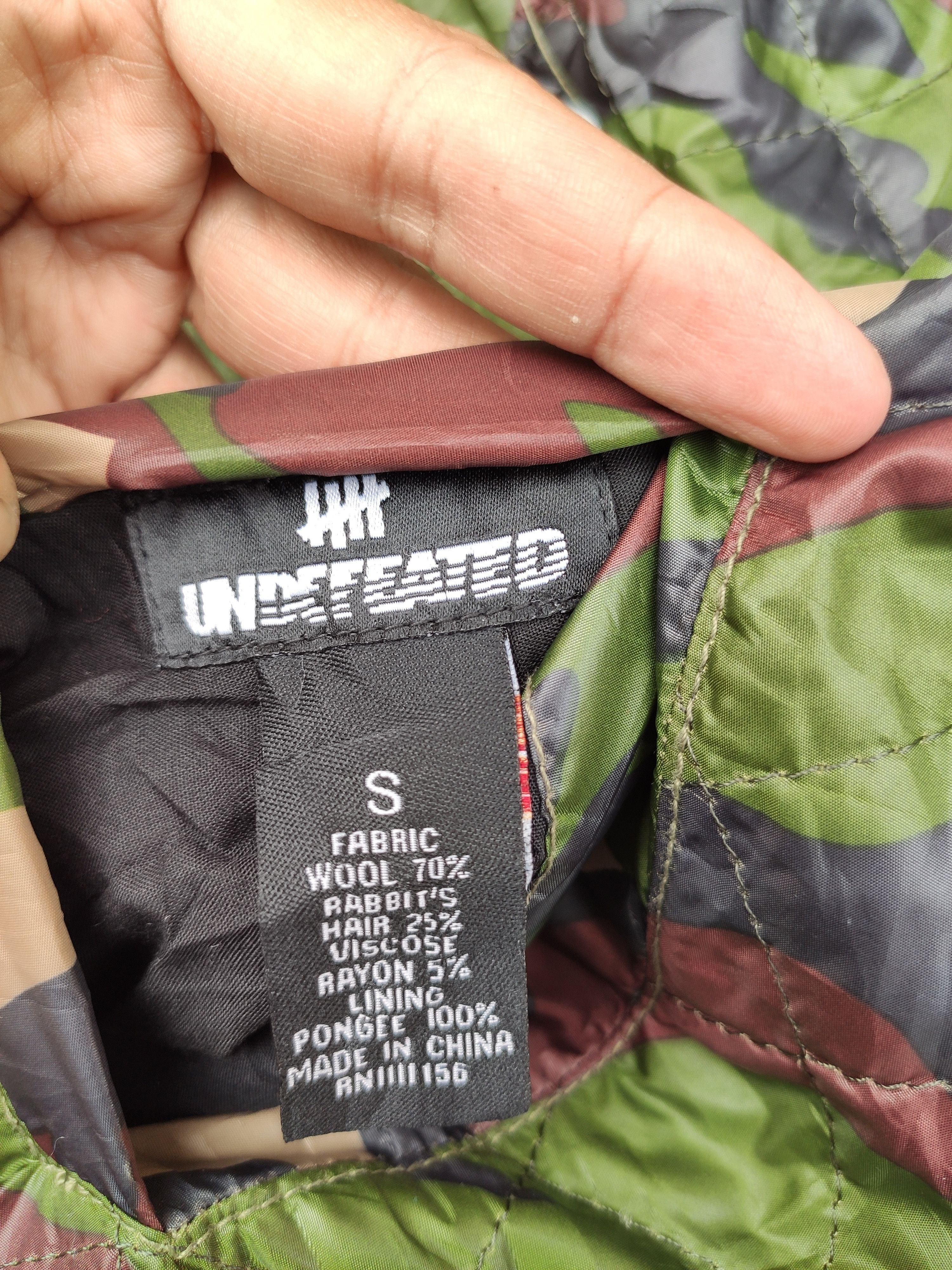Undefeated Archives Reversible Undefeated Jacket wool Size US S / EU 44-46 / 1 - 12 Thumbnail