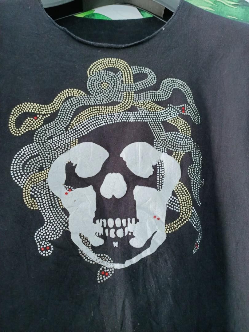 Lucien Pellat-Finet Lucien Pellat Finet Medusa Skull Shirt Size US XXL / EU 58 / 5 - 2 Thumbnail