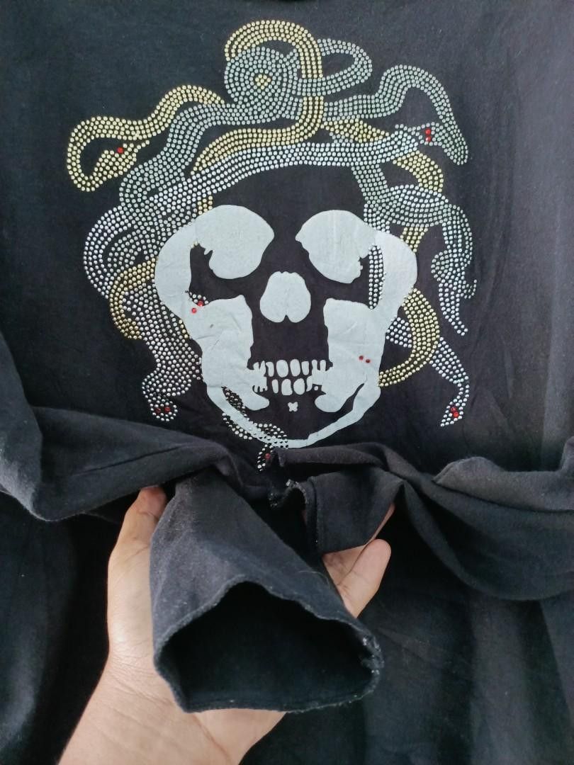 Lucien Pellat-Finet Lucien Pellat Finet Medusa Skull Shirt Size US XXL / EU 58 / 5 - 4 Thumbnail