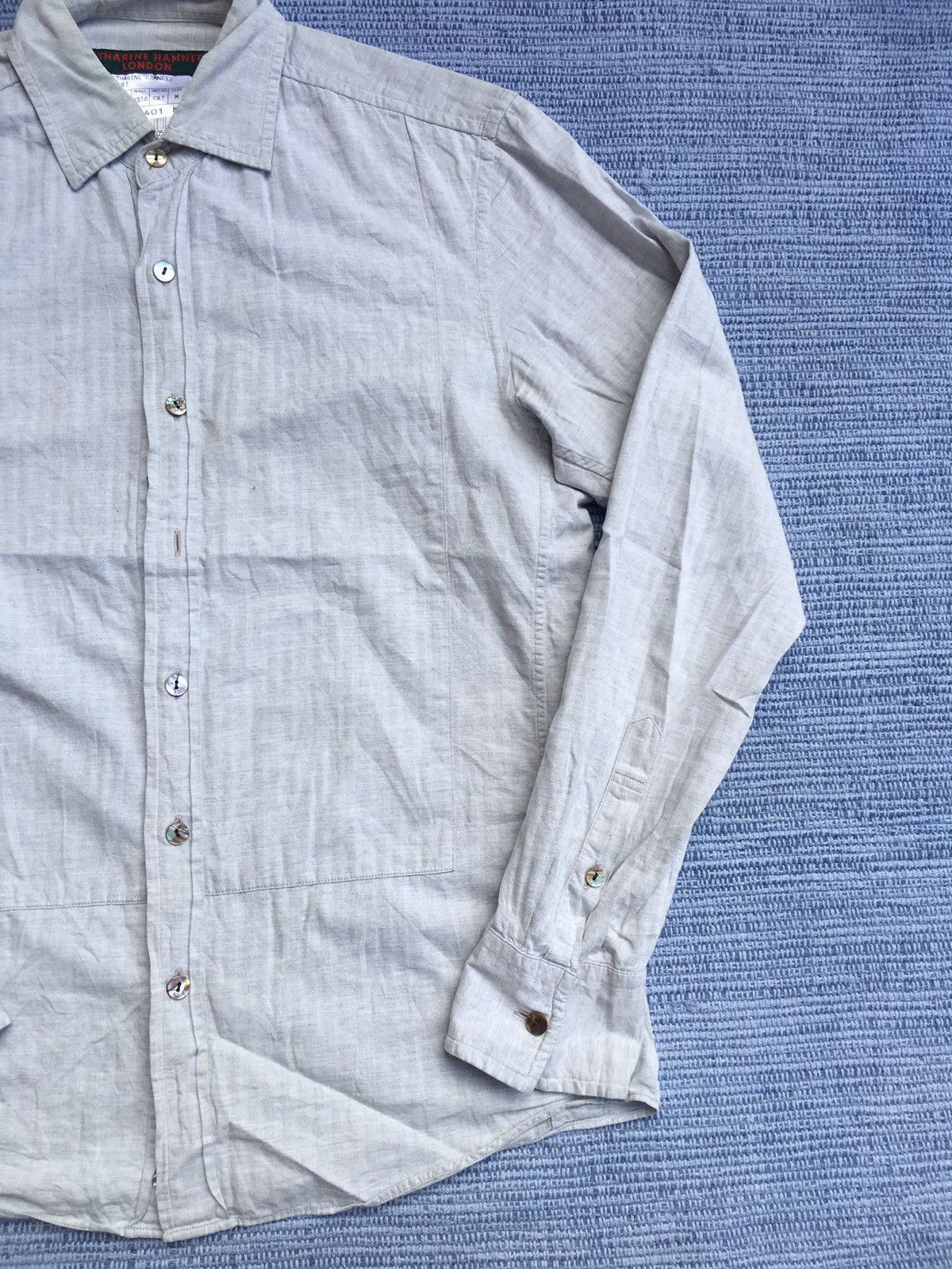 Katharine Hamnett London vintage grey button up Size US M / EU 48-50 / 2 - 4 Thumbnail