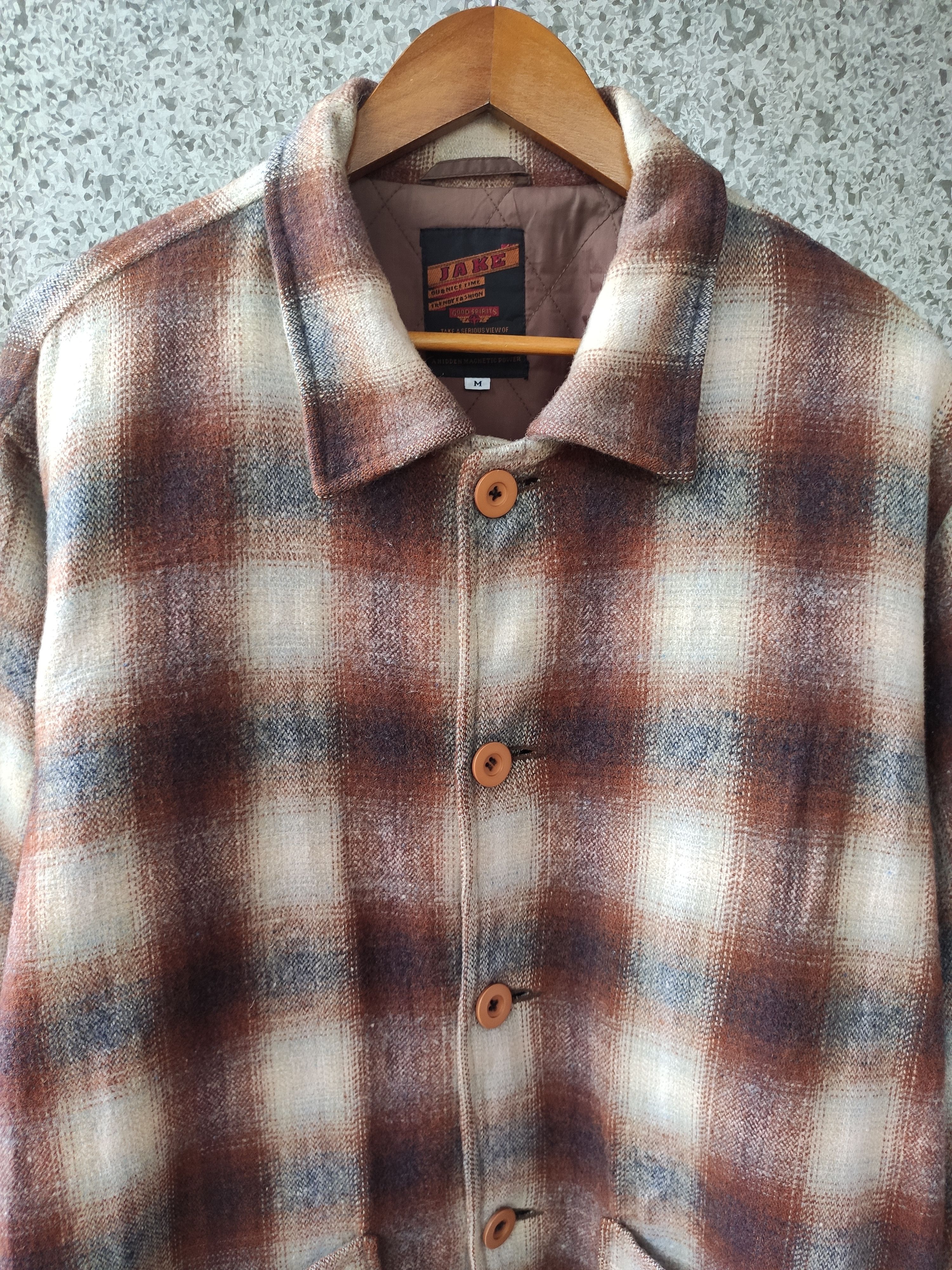 Flannel Jake Flannel Jacket wool Size US M / EU 48-50 / 2 - 2 Thumbnail