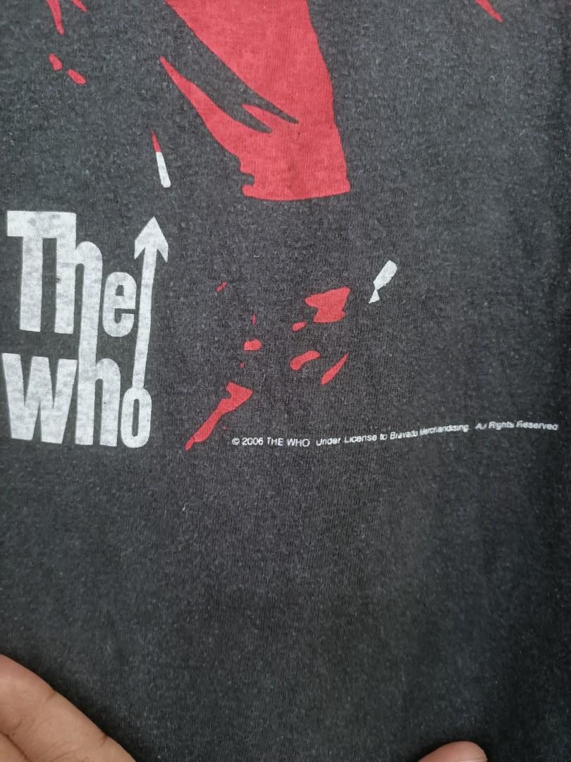 Band Tees × Vintage 00's The Who 2006 Over All Faded Band Shirt Size US M / EU 48-50 / 2 - 3 Thumbnail