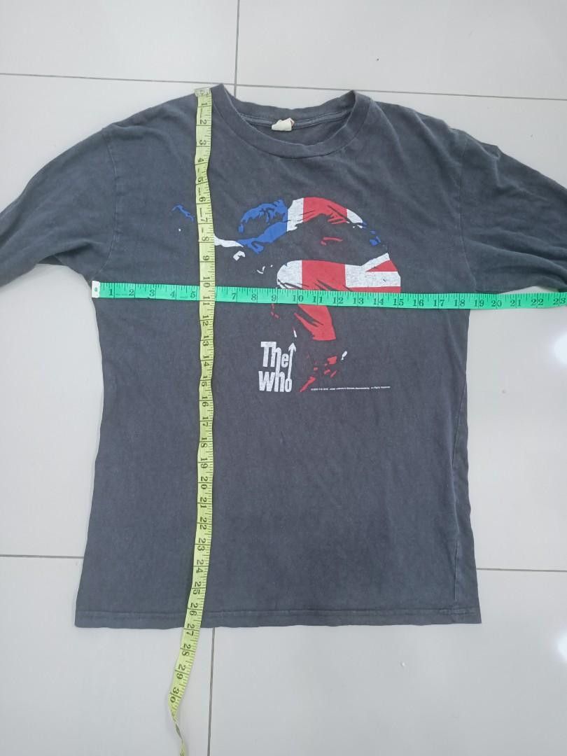 Band Tees × Vintage 00's The Who 2006 Over All Faded Band Shirt Size US M / EU 48-50 / 2 - 7 Thumbnail