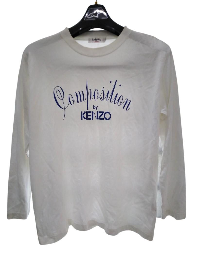 Composition by Kenzo × Kenzo Vintage Composition by Kenzo L/sleeve Shirt Size US M / EU 48-50 / 2 - 1 Thumbnail
