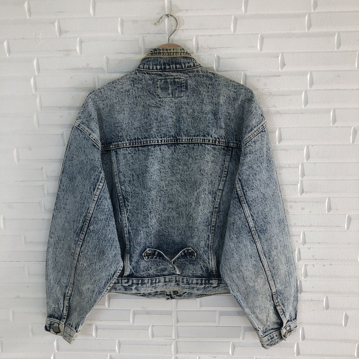 Big John × Vintage BIG JOHN ACID WASH TRUCKER DENIM JACKET Size US L / EU 52-54 / 3 - 5 Thumbnail
