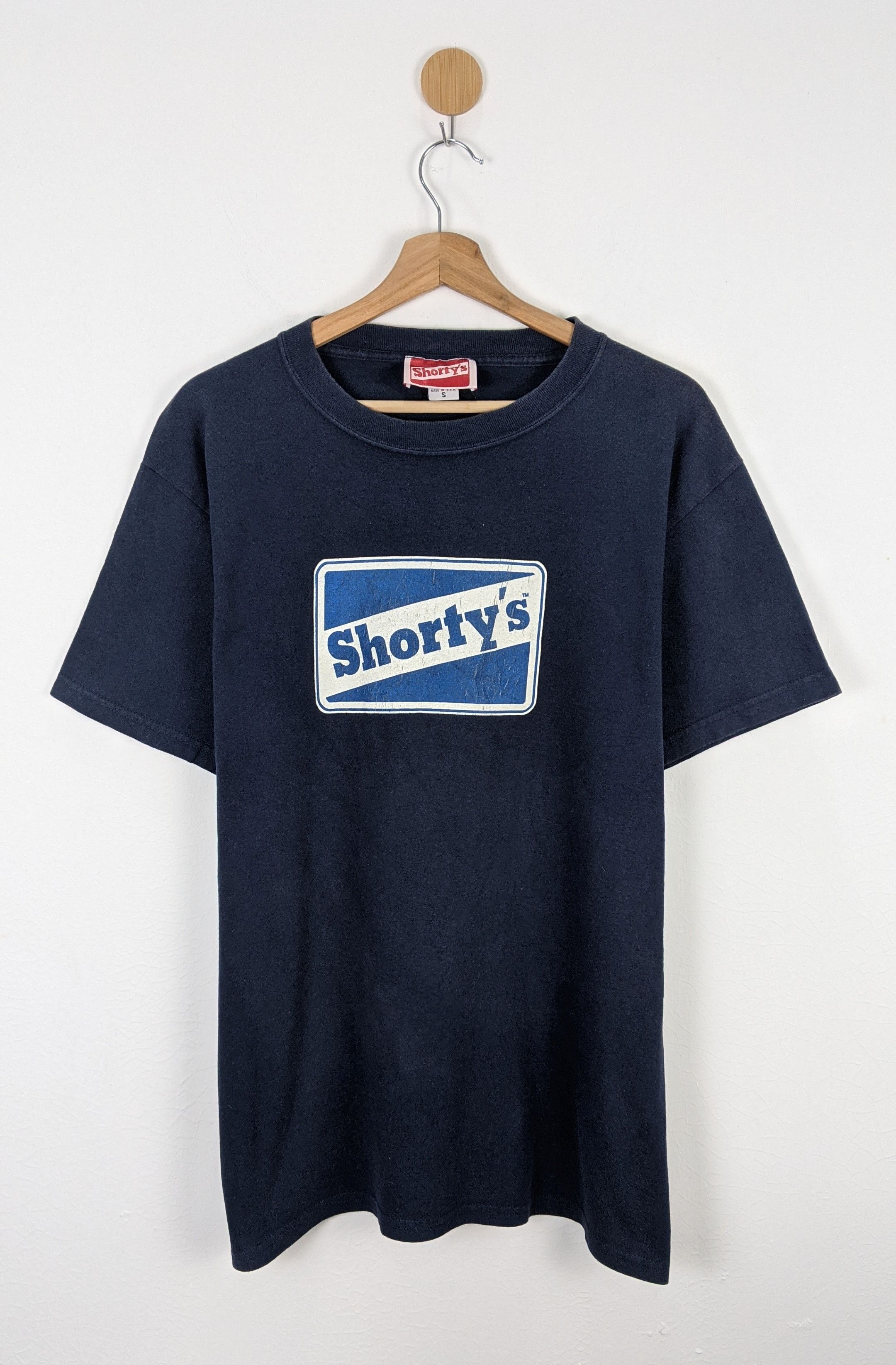 Shorty's Skateboards Vintage Shorty Skateboard Logo shirt 90s Size US S / EU 44-46 / 1 - 1 Thumbnail