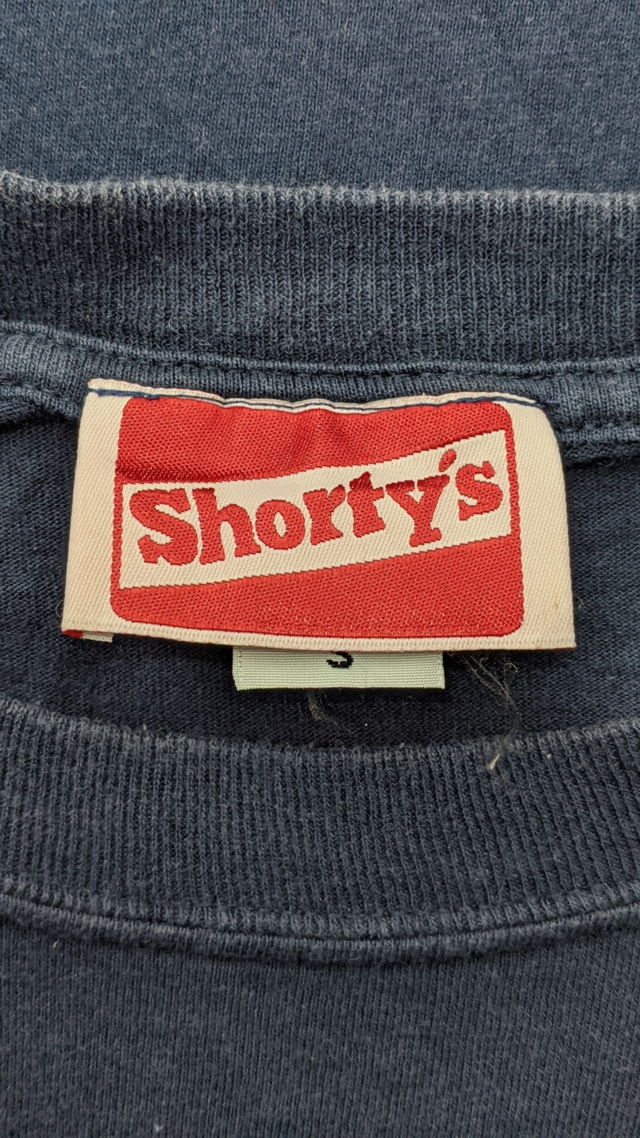 Shorty's Skateboards Vintage Shorty Skateboard Logo shirt 90s Size US S / EU 44-46 / 1 - 4 Thumbnail