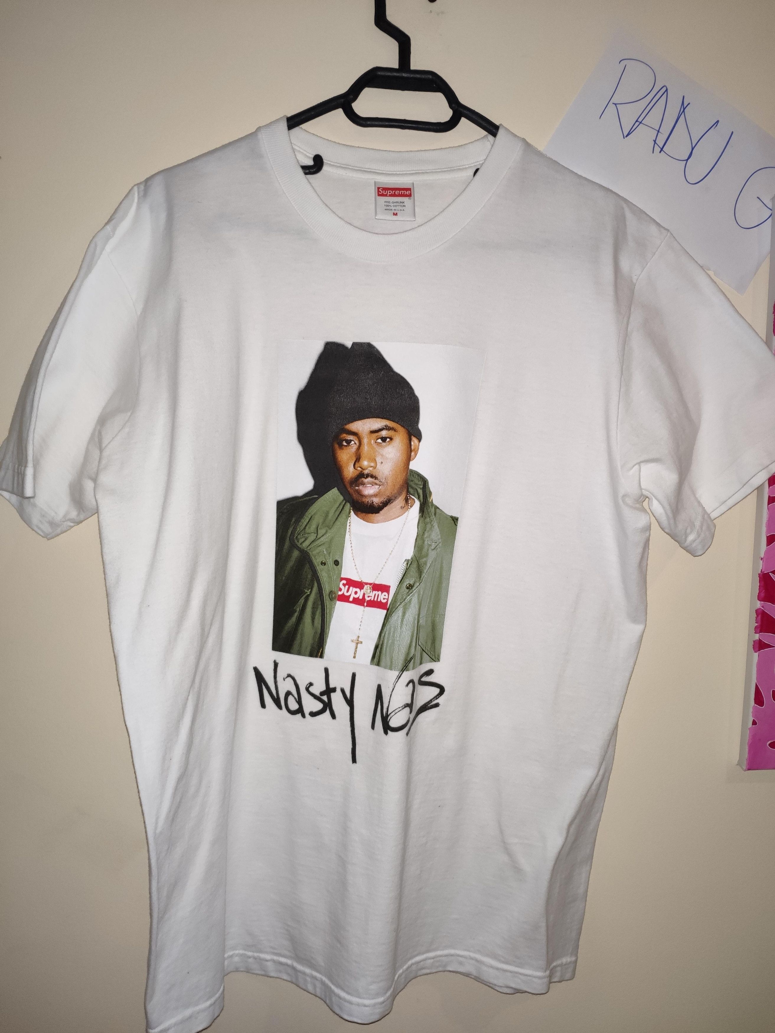 Supreme Supreme Nasty Nas Tee White Size M | Grailed