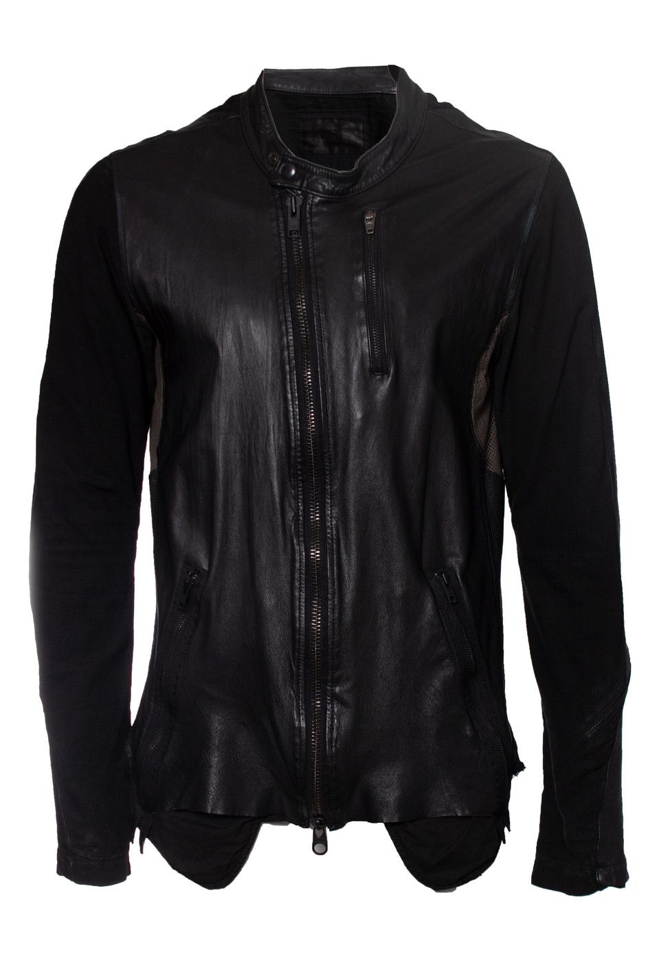 Le Grande Bleu (L.G.B.) Leather biker jacket | Grailed