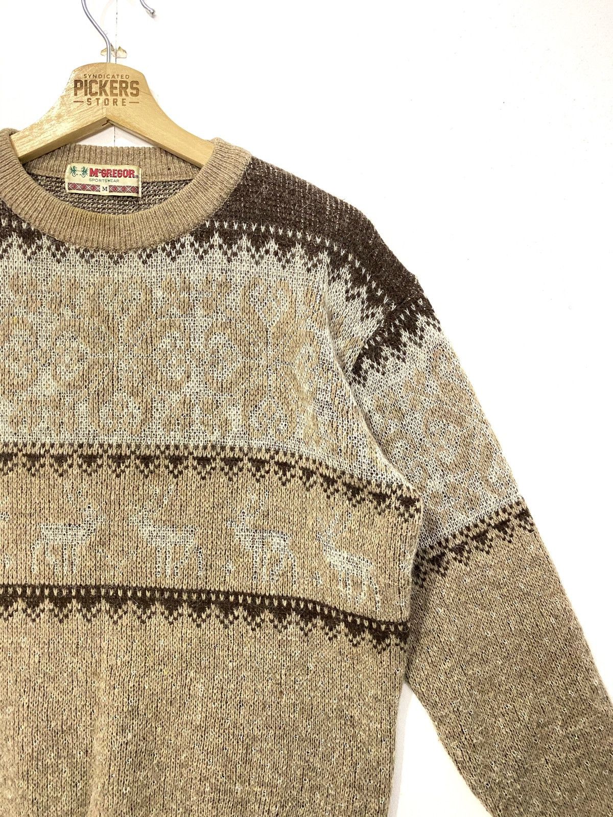 Vintage Vintage 90s McGregor Knitwear Sweater Pullover Medium Size US M / EU 48-50 / 2 - 4 Thumbnail