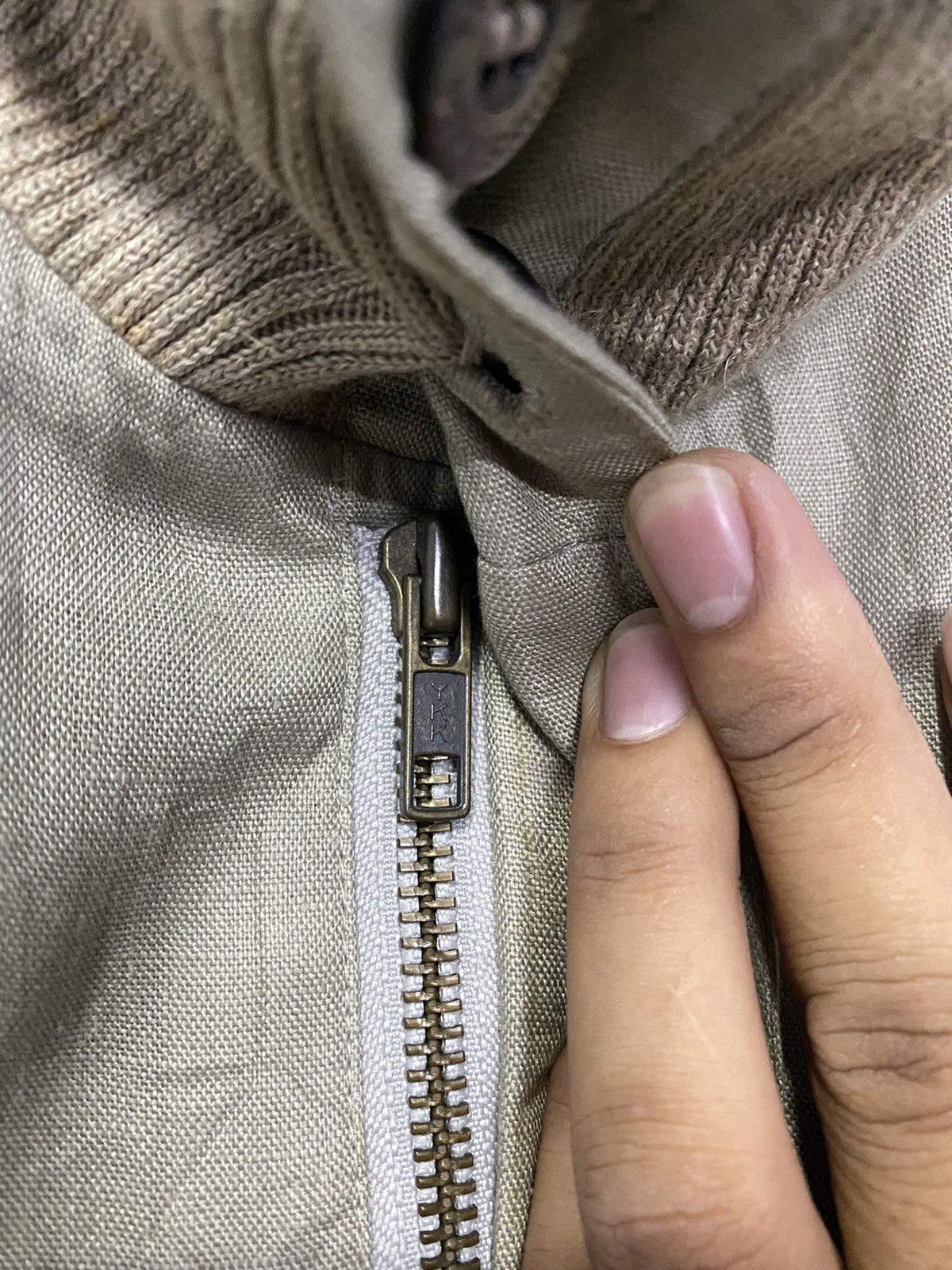 Vintage Trussardi Fullzipper Large inspired A-2 jacket