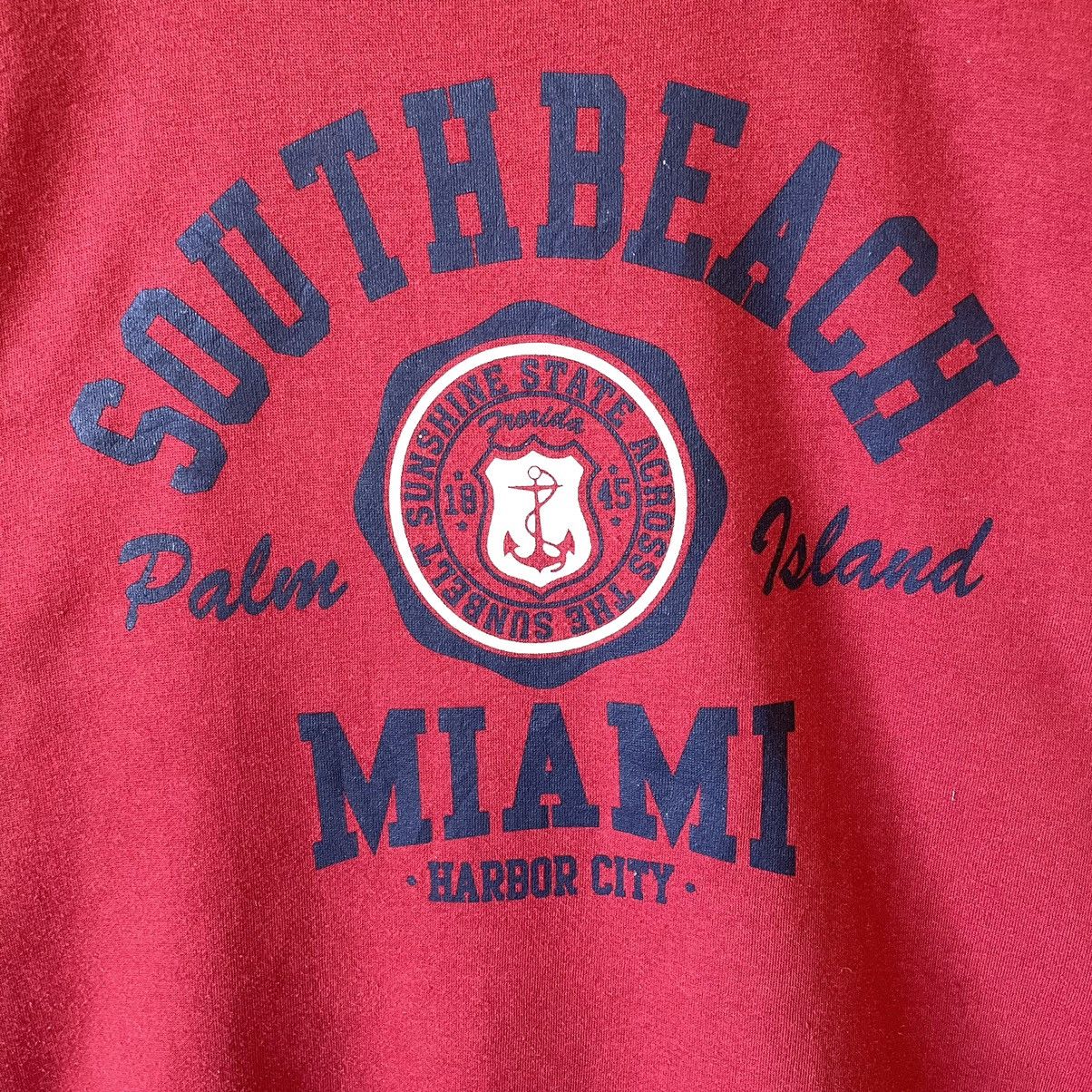 Japanese Brand South Beach Miami Harbor City Crewneck Sweatshirt Size L Size US L / EU 52-54 / 3 - 5 Thumbnail
