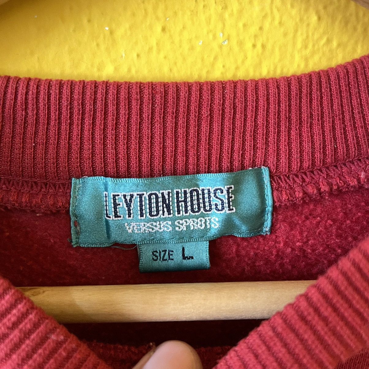 Japanese Brand × Vintage Vintage Leyton House Big Logo Crewneck Sweatshirt Size L Size US L / EU 52-54 / 3 - 8 Thumbnail