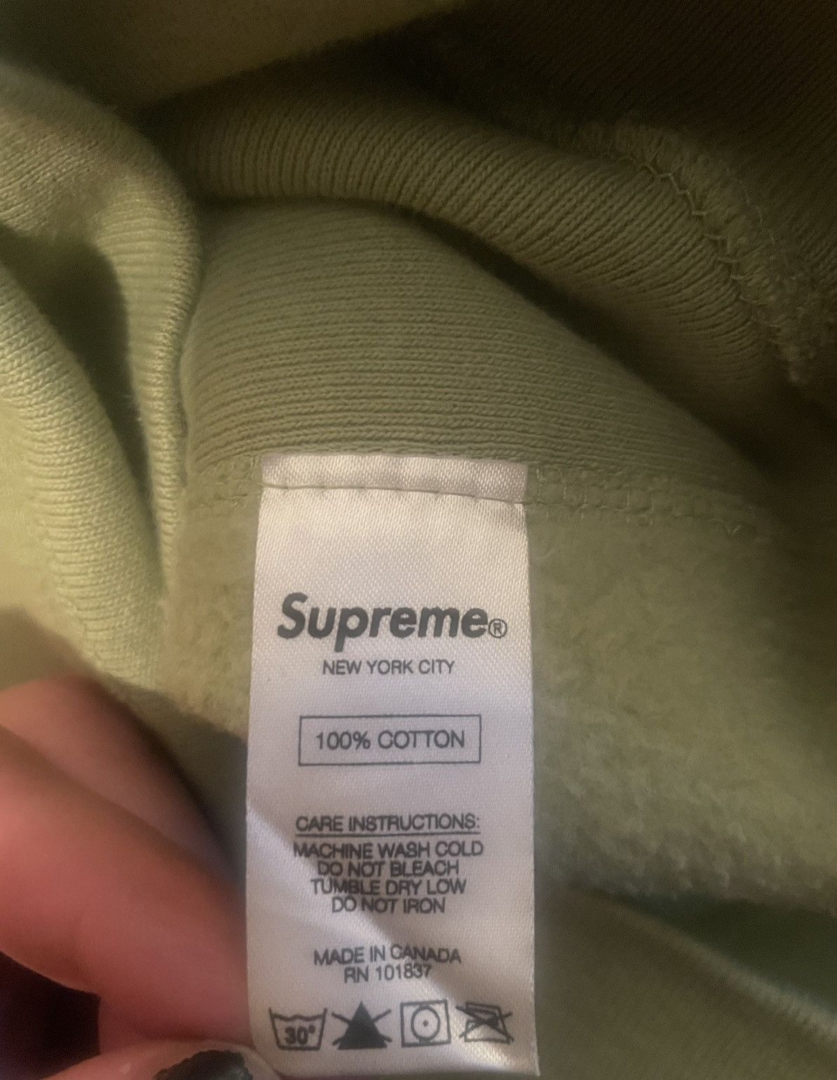 Supreme Sage Box Logo Hoodie Size US M / EU 48-50 / 2 - 5 Thumbnail