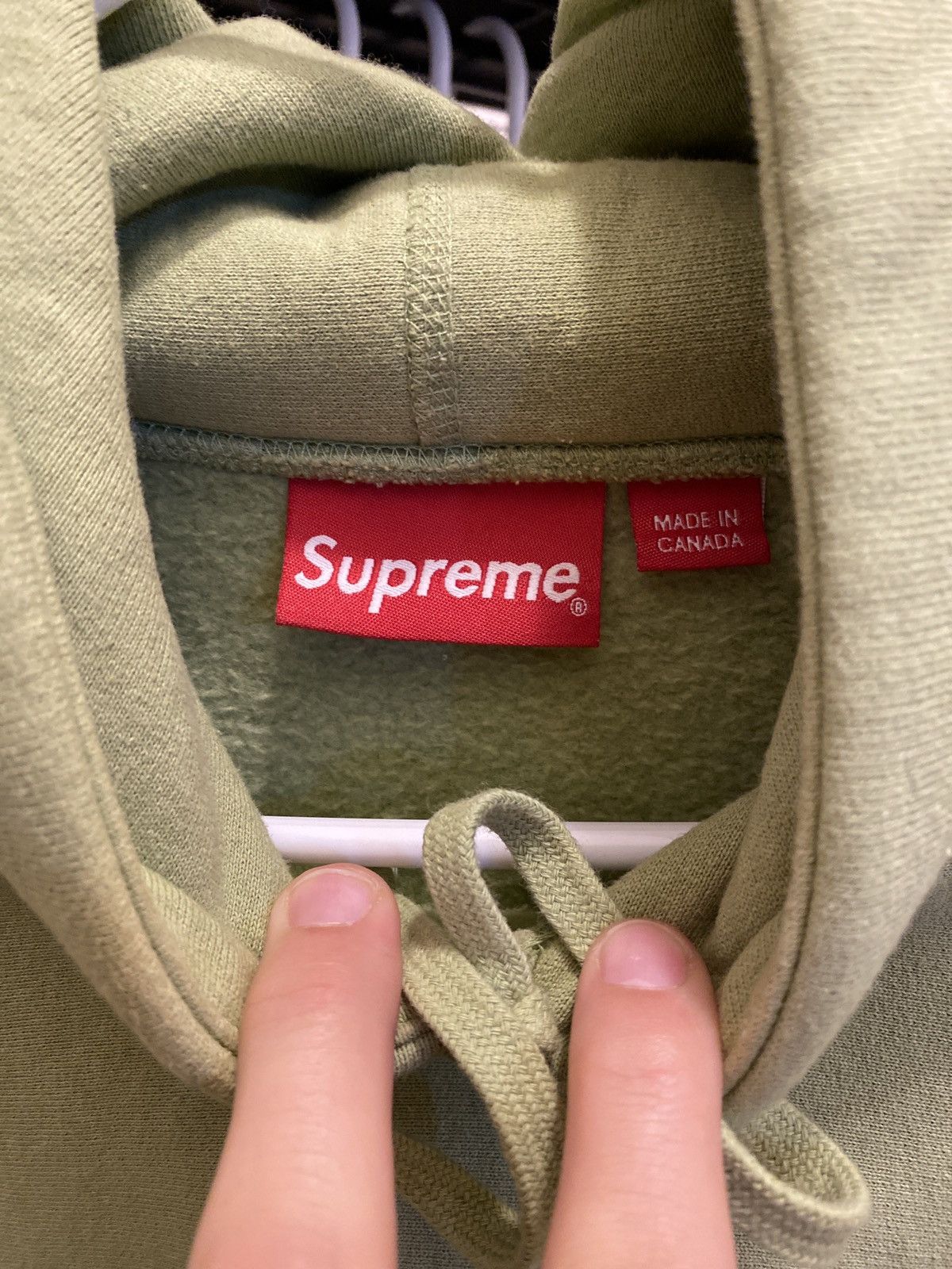 Supreme Sage Box Logo Hoodie Size US M / EU 48-50 / 2 - 4 Thumbnail