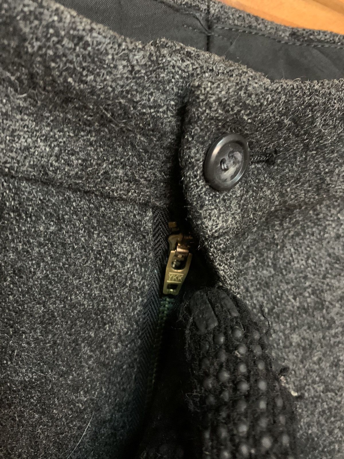 Other Vintage 60s Army Buckle Wool Trouser Pants Size US 27 - 6 Thumbnail