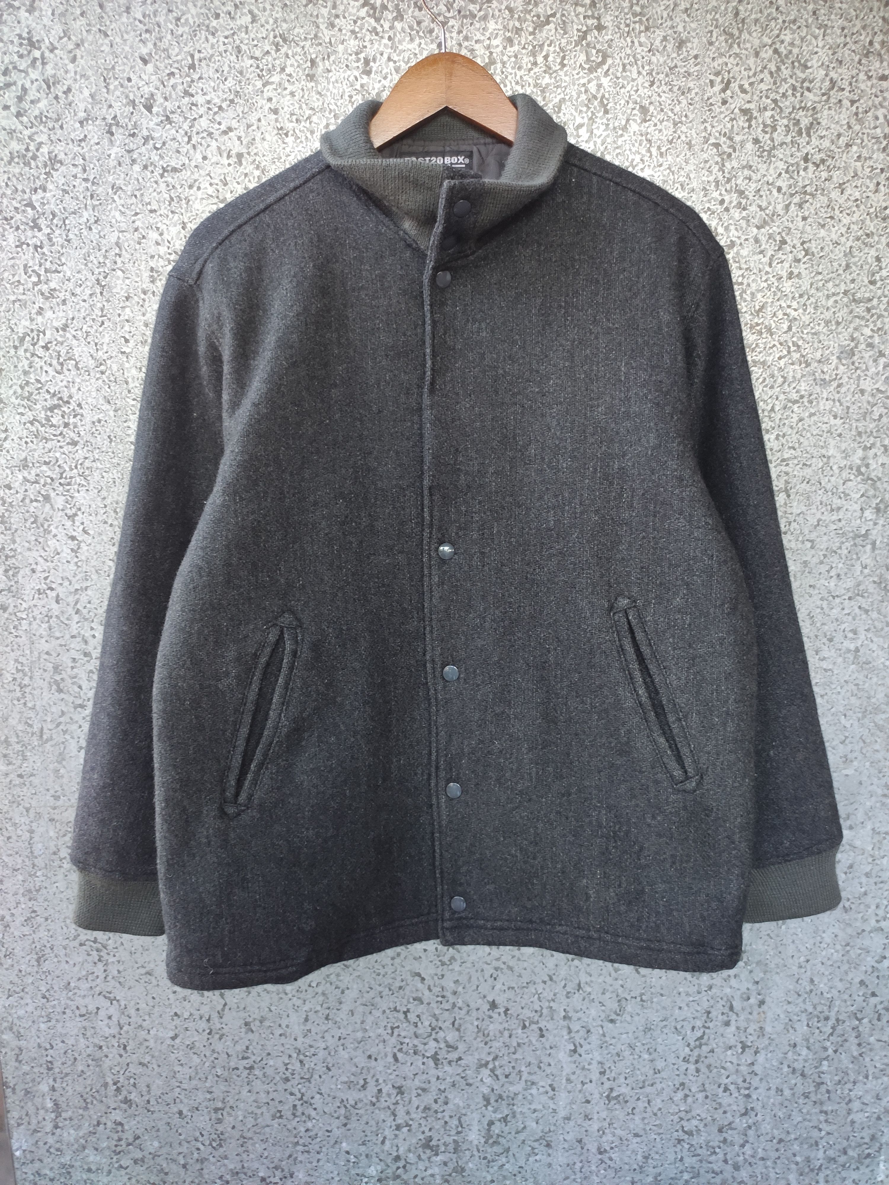 Japanese Brand East 20 Box Button Jacket Size US L / EU 52-54 / 3 - 1 Thumbnail