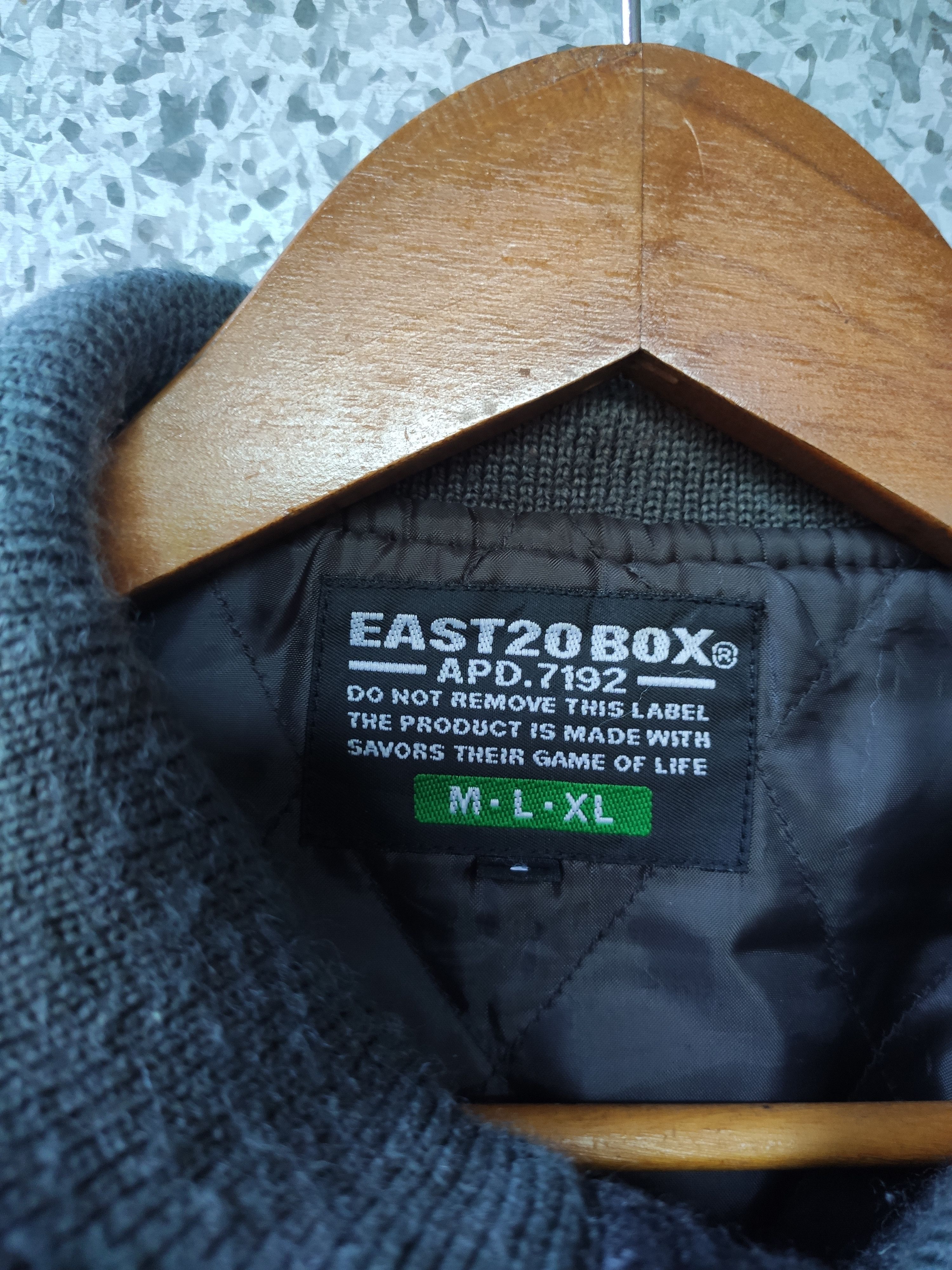Japanese Brand East 20 Box Button Jacket Size US L / EU 52-54 / 3 - 4 Thumbnail