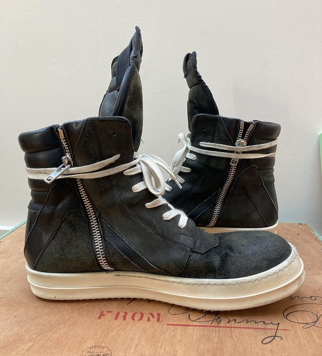 Rick Owens geobasket | Grailed