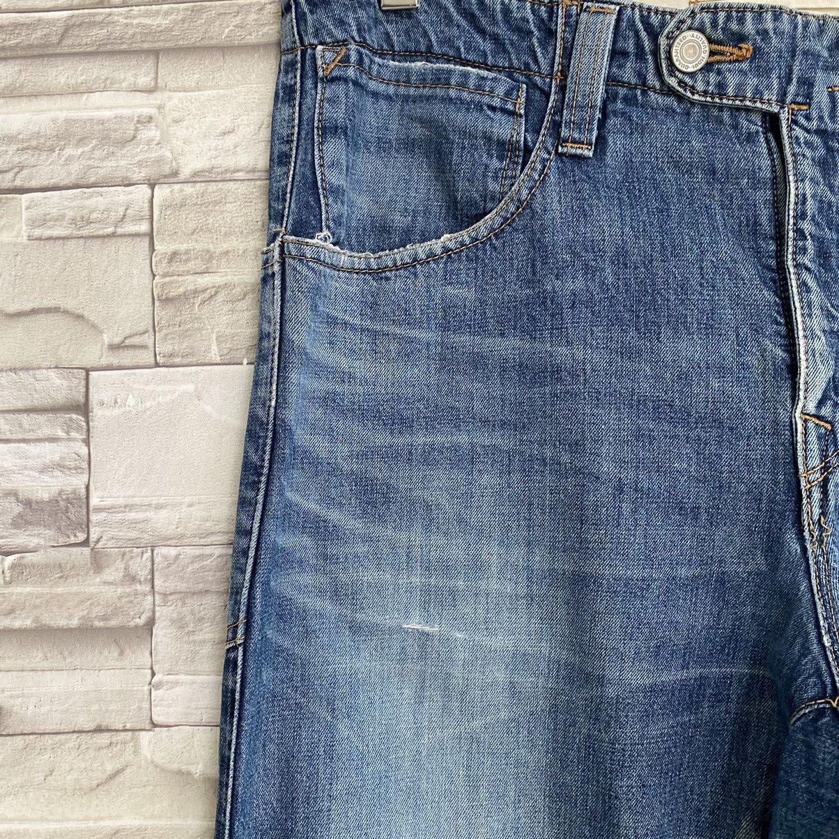 CABANE de ZUCCa Cabane De Zucca Denim Assymetrical Pants Zipper Size US 34 / EU 50 - 6 Thumbnail