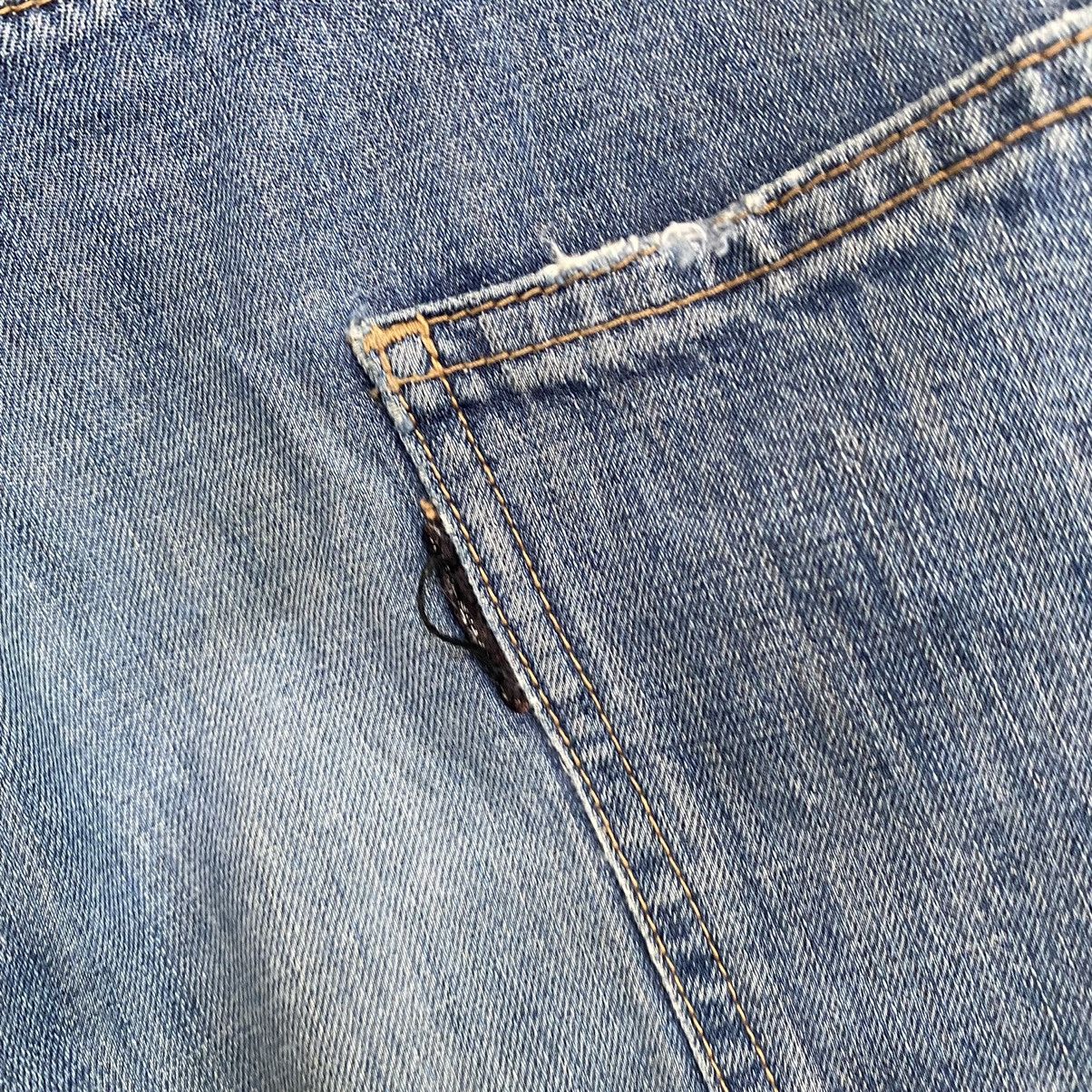 CABANE de ZUCCa Cabane De Zucca Denim Assymetrical Pants Zipper Size US 34 / EU 50 - 13 Thumbnail
