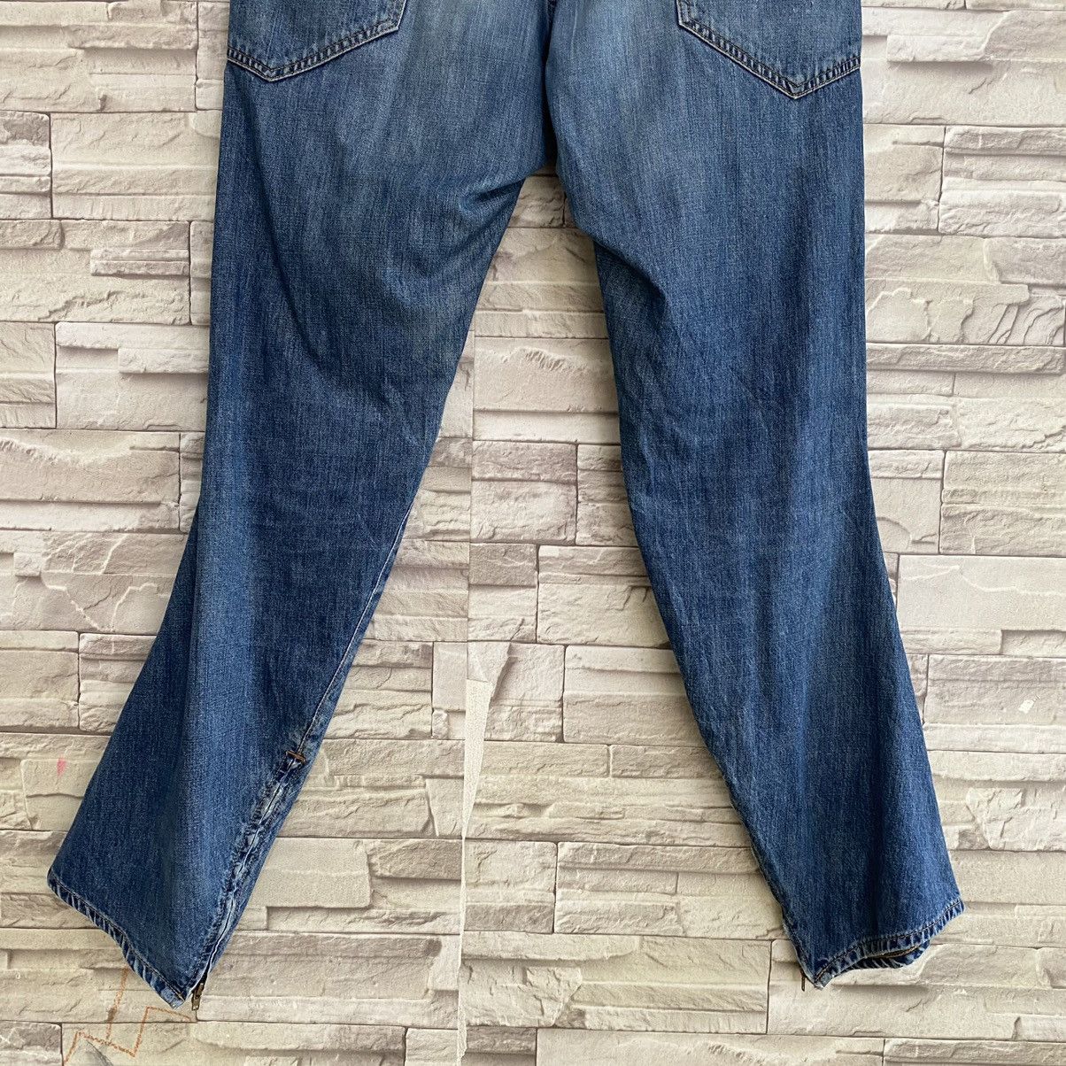 CABANE de ZUCCa Cabane De Zucca Denim Assymetrical Pants Zipper Size US 34 / EU 50 - 10 Thumbnail