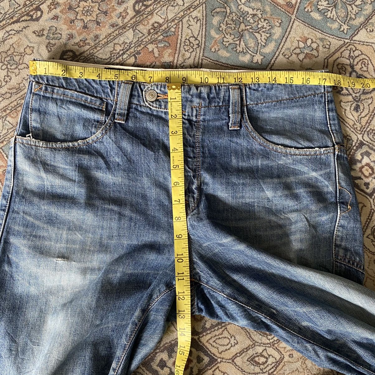 CABANE de ZUCCa Cabane De Zucca Denim Assymetrical Pants Zipper Size US 34 / EU 50 - 17 Thumbnail
