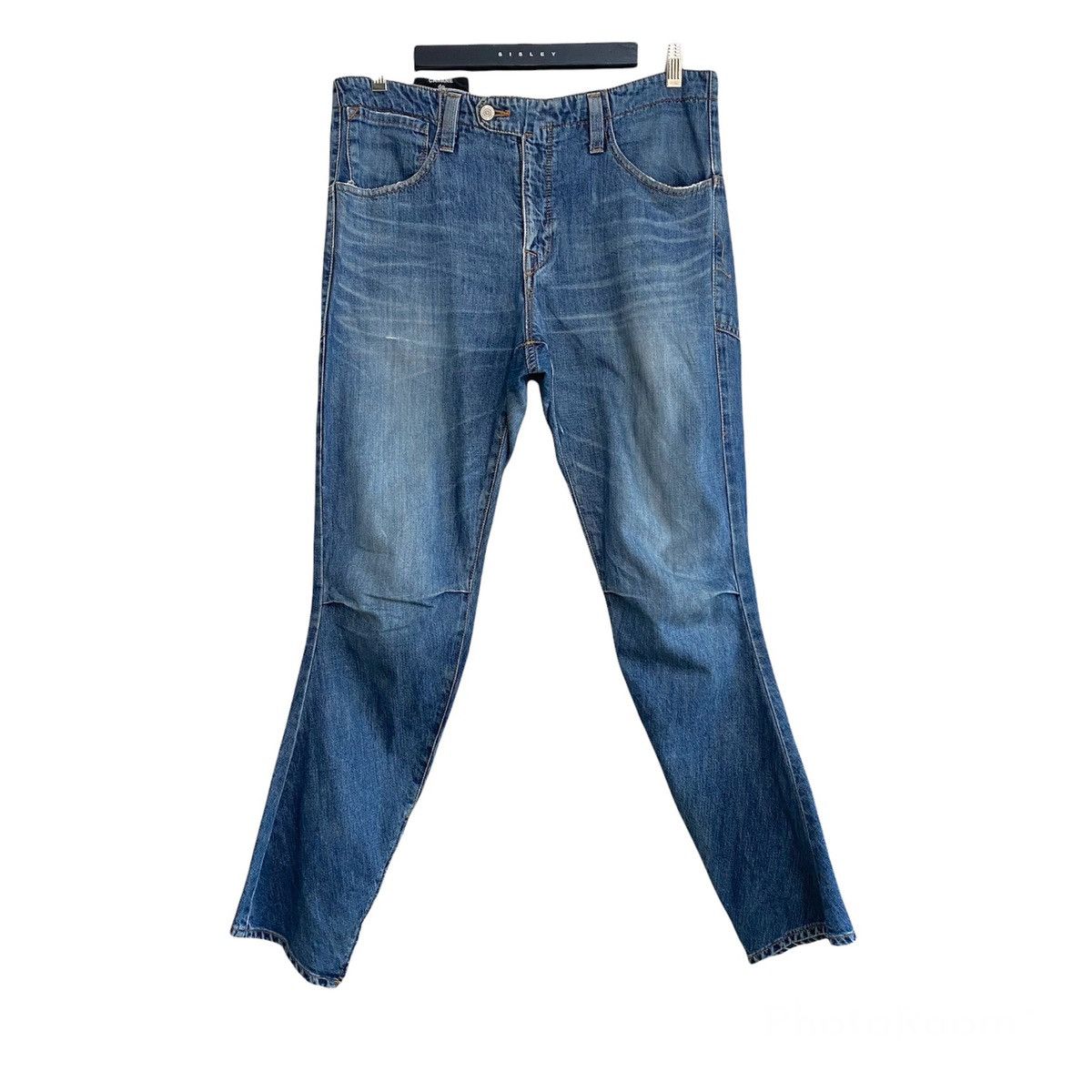 CABANE de ZUCCa Cabane De Zucca Denim Assymetrical Pants Zipper Size US 34 / EU 50 - 1 Thumbnail