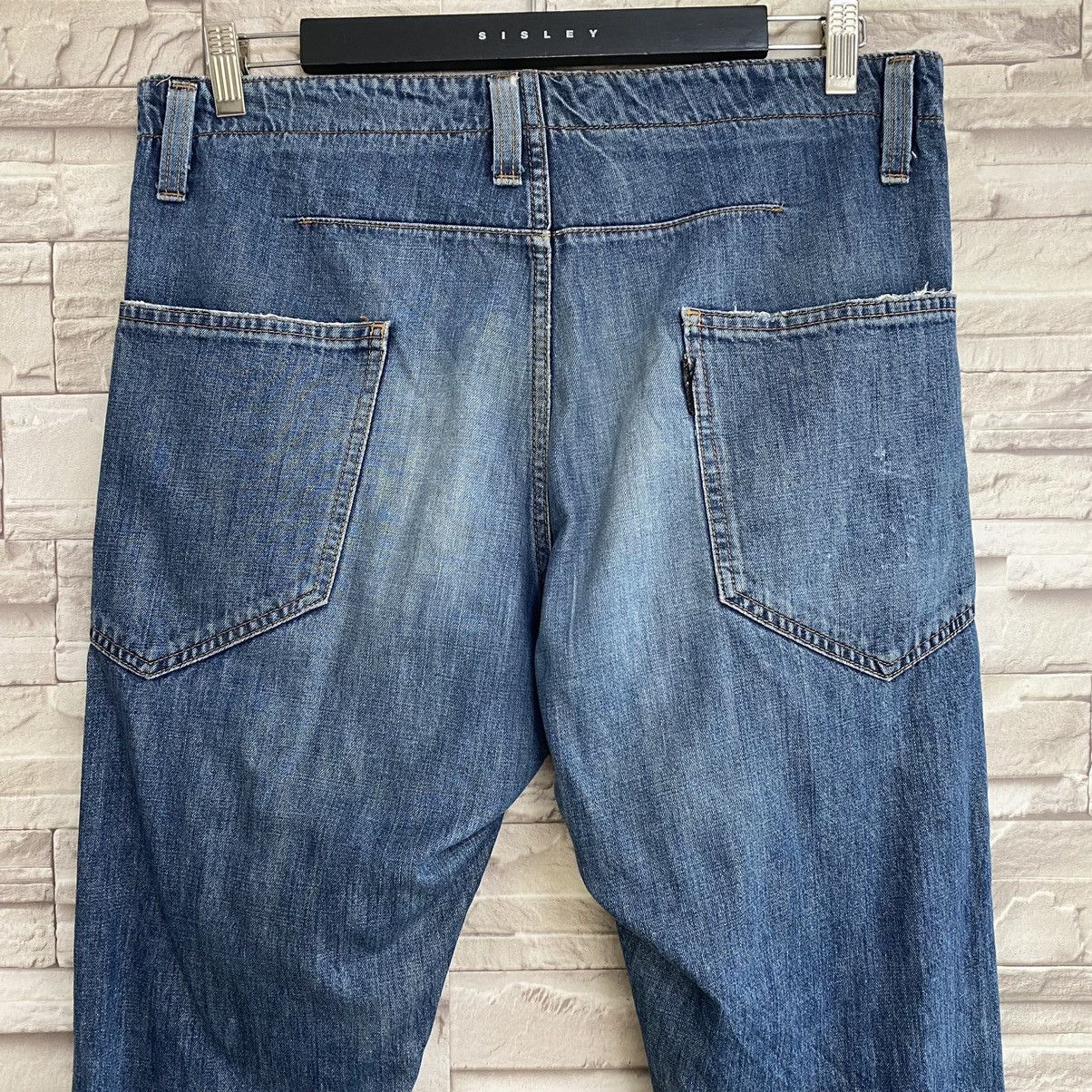 CABANE de ZUCCa Cabane De Zucca Denim Assymetrical Pants Zipper Size US 34 / EU 50 - 9 Thumbnail