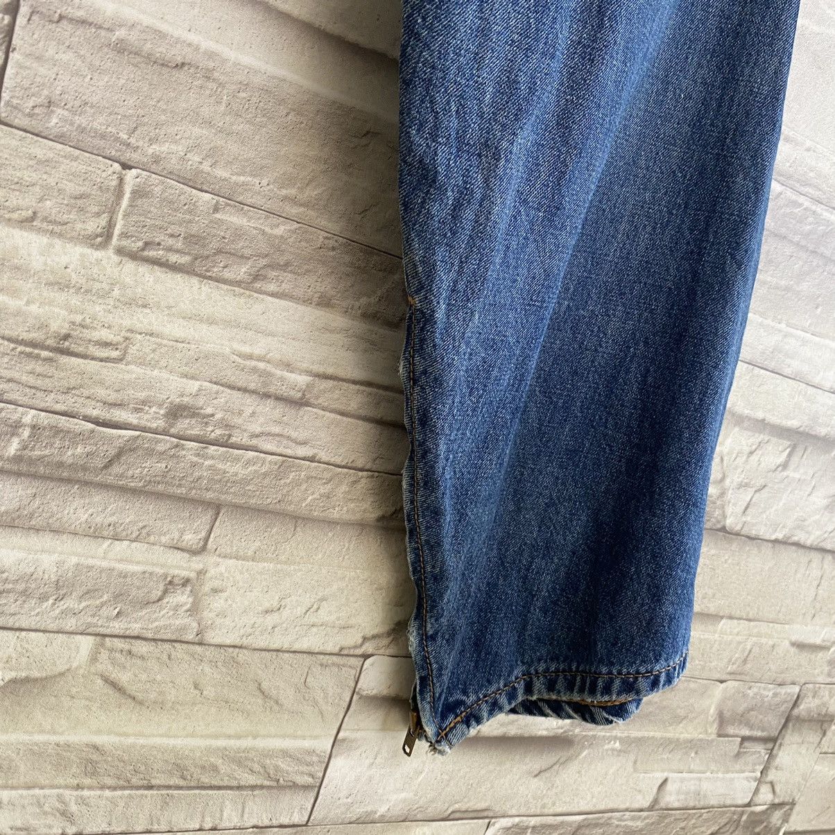 CABANE de ZUCCa Cabane De Zucca Denim Assymetrical Pants Zipper Size US 34 / EU 50 - 12 Thumbnail