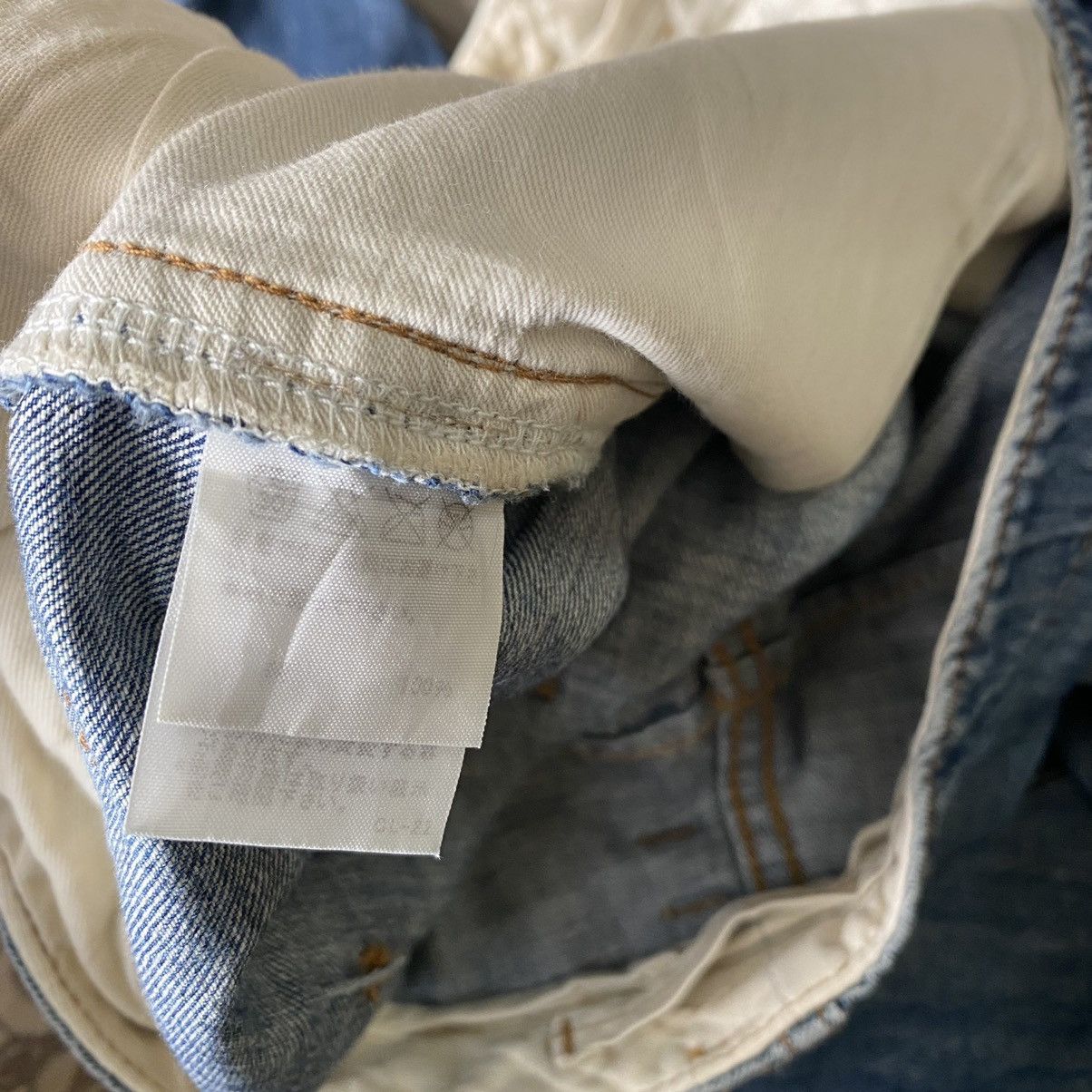 CABANE de ZUCCa Cabane De Zucca Denim Assymetrical Pants Zipper Size US 34 / EU 50 - 15 Thumbnail