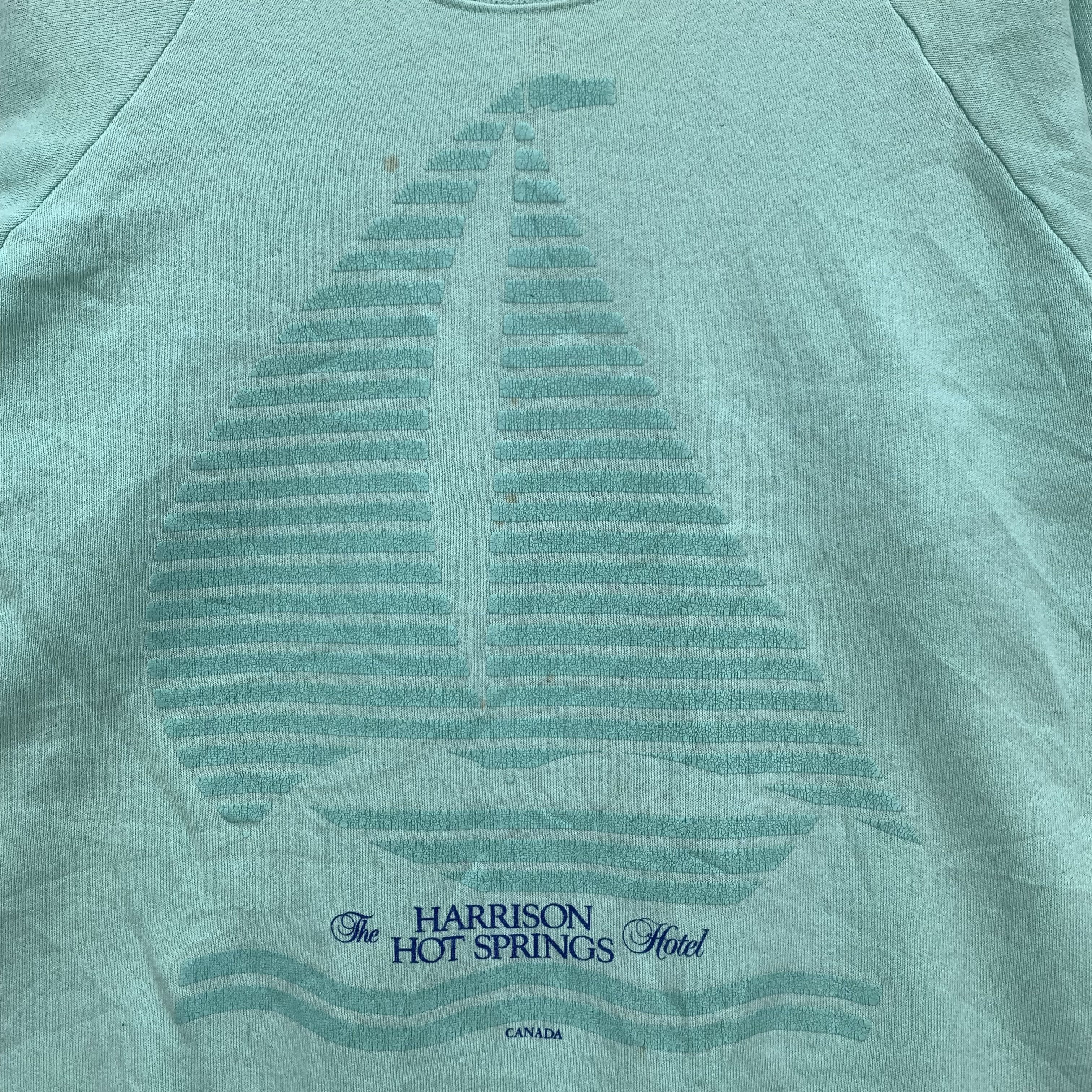 Other 80's The Harrison Hot Springs Hotel Sweatshirt #3720-130 Size US M / EU 48-50 / 2 - 4 Thumbnail