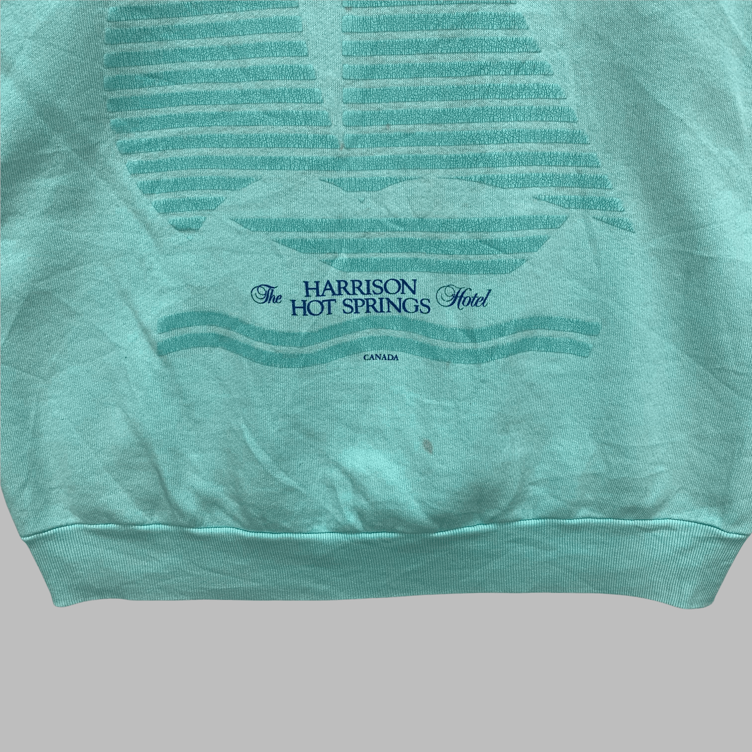 Other 80's The Harrison Hot Springs Hotel Sweatshirt #3720-130 Size US M / EU 48-50 / 2 - 5 Thumbnail
