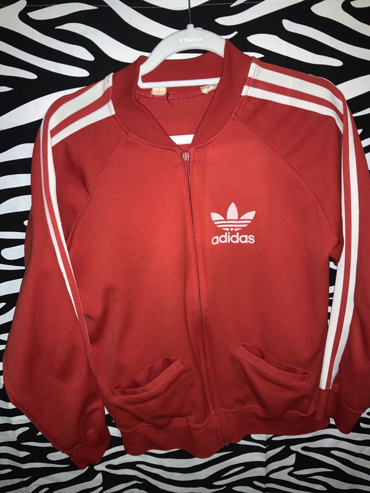 Adidas 1970s adidas tracksuit zip up top | Grailed