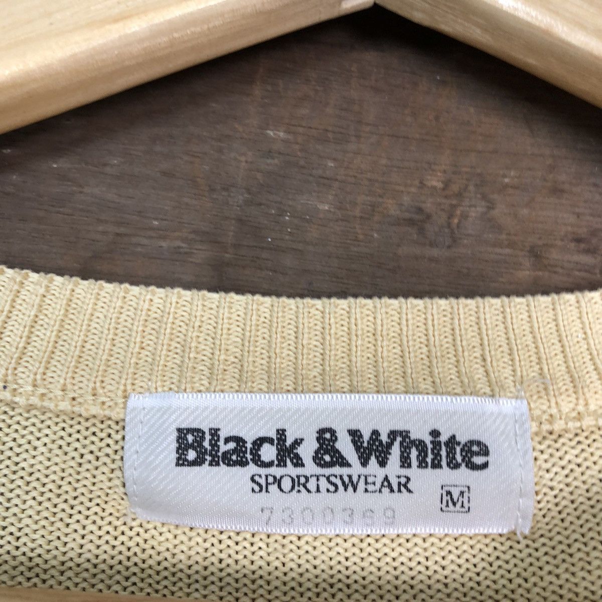 Homespun Knitwear × Japanese Brand × Vintage DLL Black & White Brown Knitwear sweatshirt japan #c686 Size US M / EU 48-50 / 2 - 10 Thumbnail