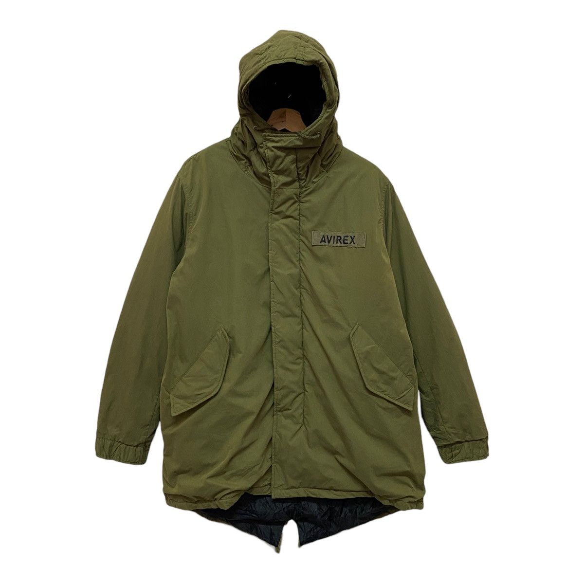 Avirex VINTAGE AVIREX MILITARY FISH TAIL PARKA JACKET HOODED Size US M / EU 48-50 / 2 - 7 Thumbnail