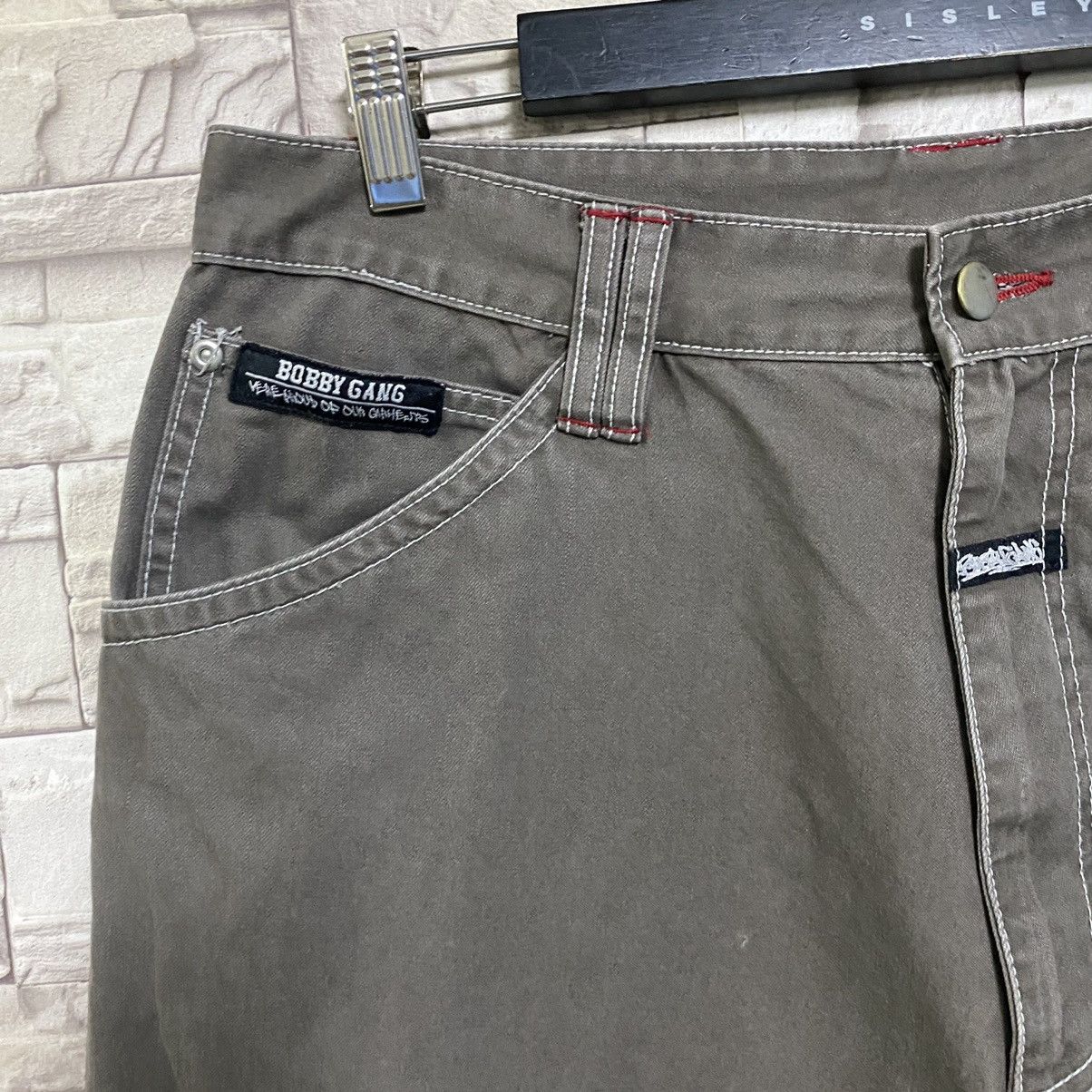 Japanese Brand Vintage Bobby Gang Baggy Skater Pants Size US 32 / EU 48 - 7 Thumbnail