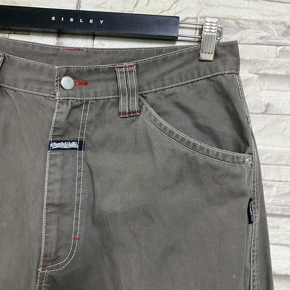 Japanese Brand Vintage Bobby Gang Baggy Skater Pants Size US 32 / EU 48 - 8 Thumbnail