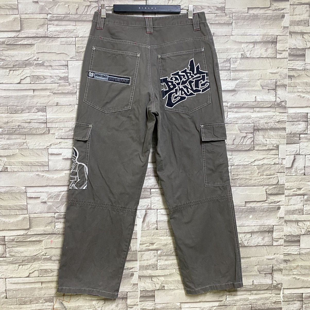 Japanese Brand Vintage Bobby Gang Baggy Skater Pants Size US 32 / EU 48 - 9 Thumbnail