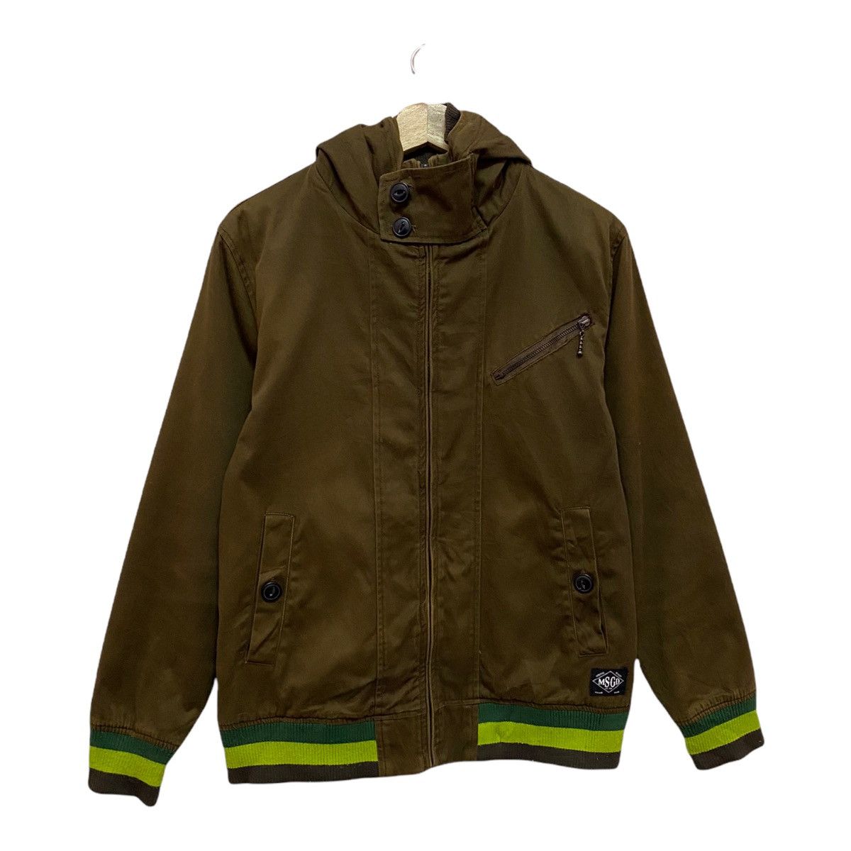 MasterPiece 🇯🇵 VTG MSGD MASTERGROUND DUCK CANVAS SWEATER JACKET Size US S / EU 44-46 / 1 - 2 Thumbnail