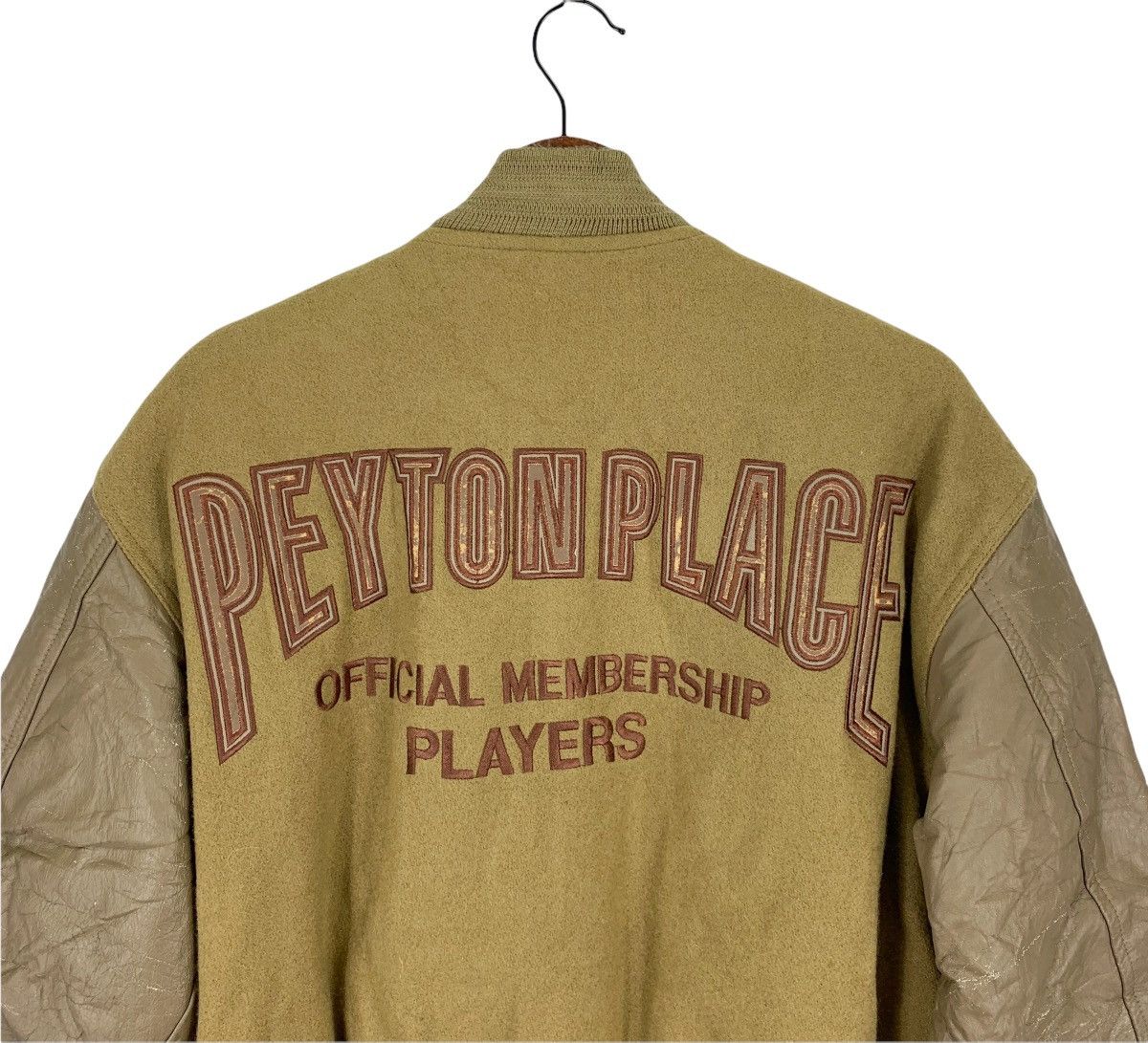 PPFM Vintage Peyton Place For Men PPFM Varsity Leather Jacket Size US M / EU 48-50 / 2 - 2 Thumbnail