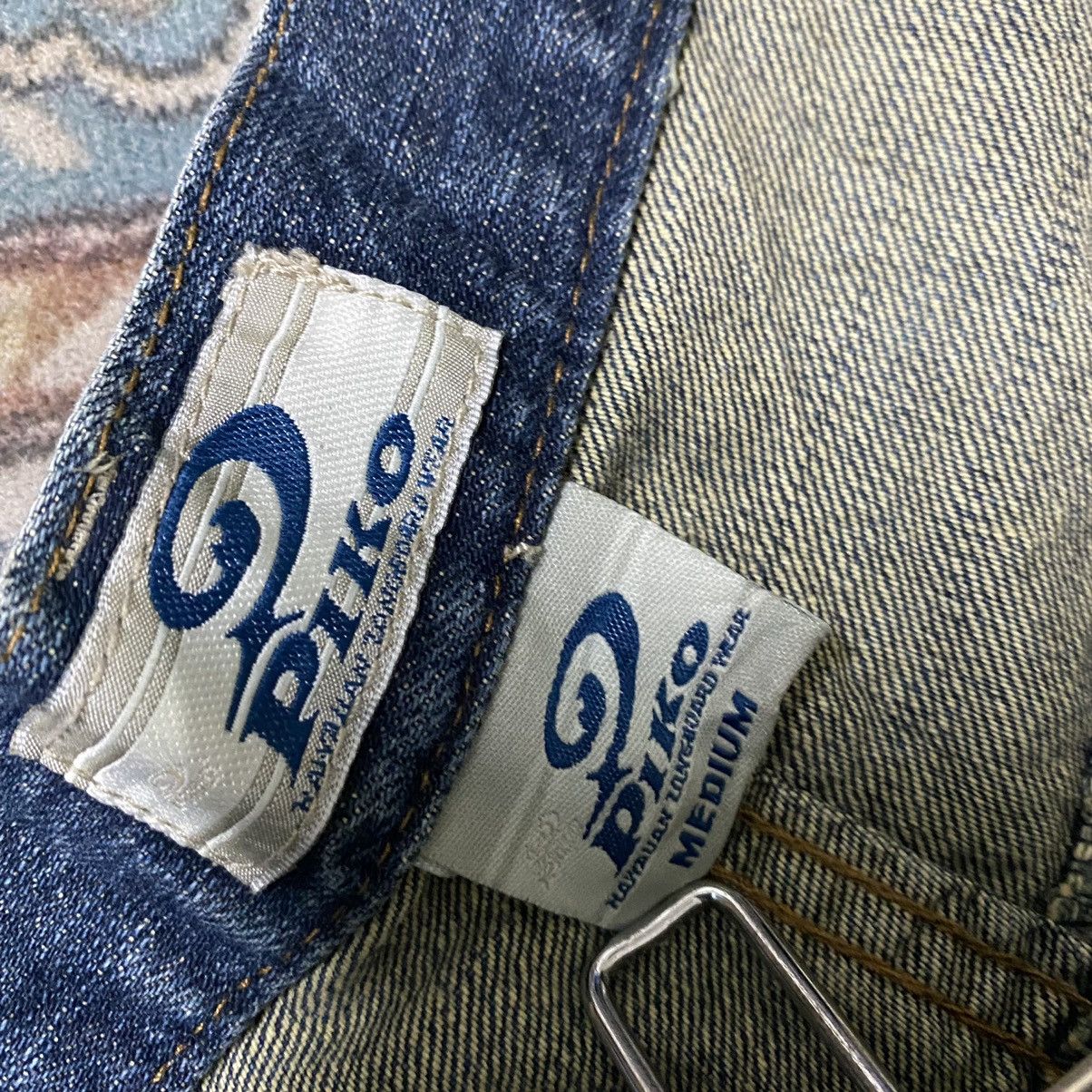 Japanese Brand PIKO Denim Cargo Pants Size US 30 / EU 46 - 14 Thumbnail