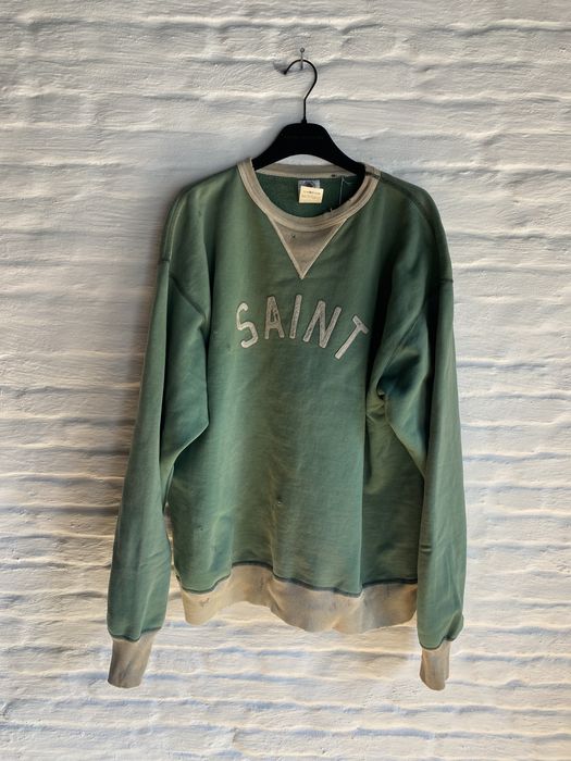 READYMADE Saint Michael FELT SWEATSHIRT Size L | Grailed