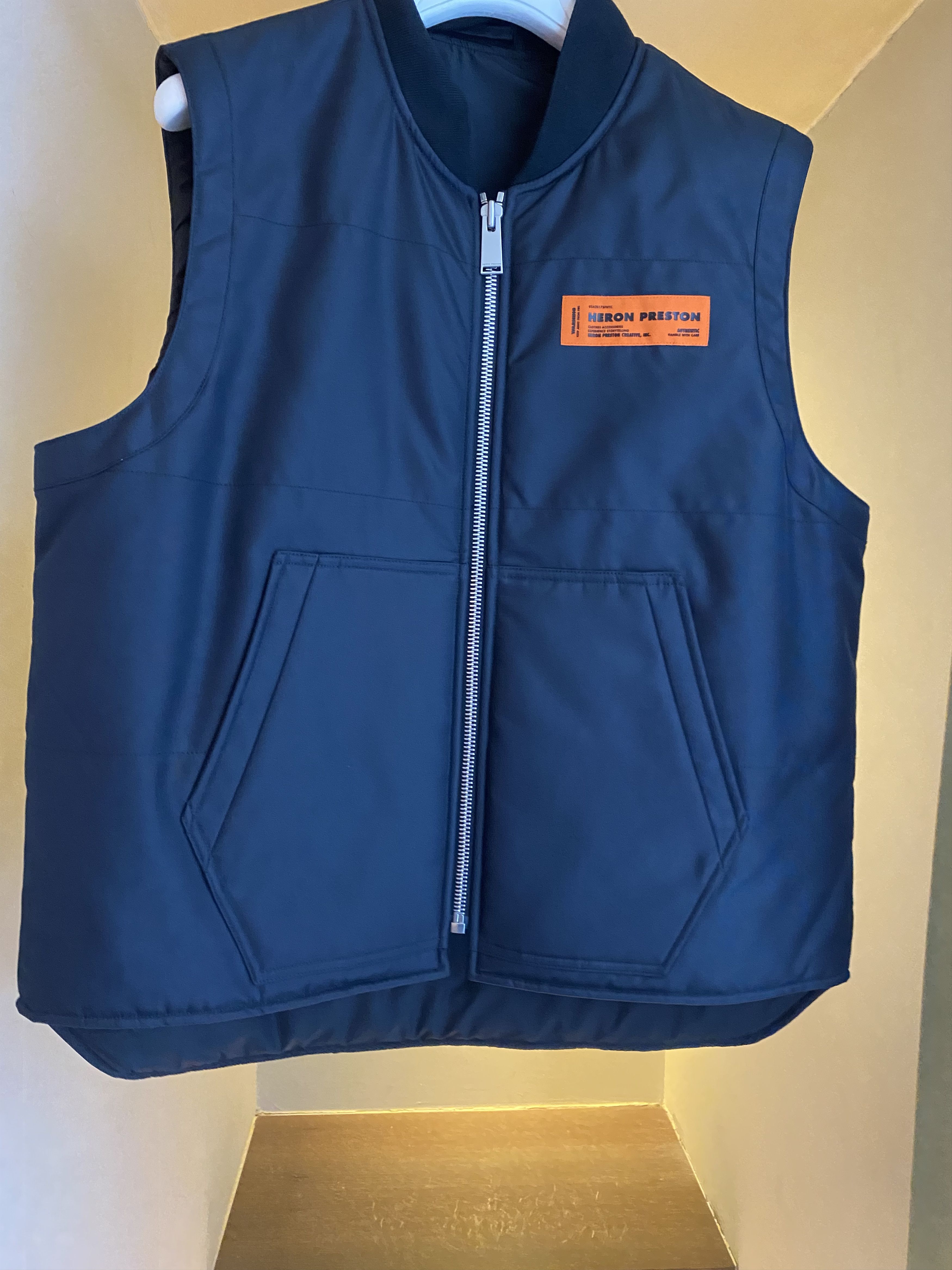 Heron Preston Heron Preston Fire Vest | Grailed